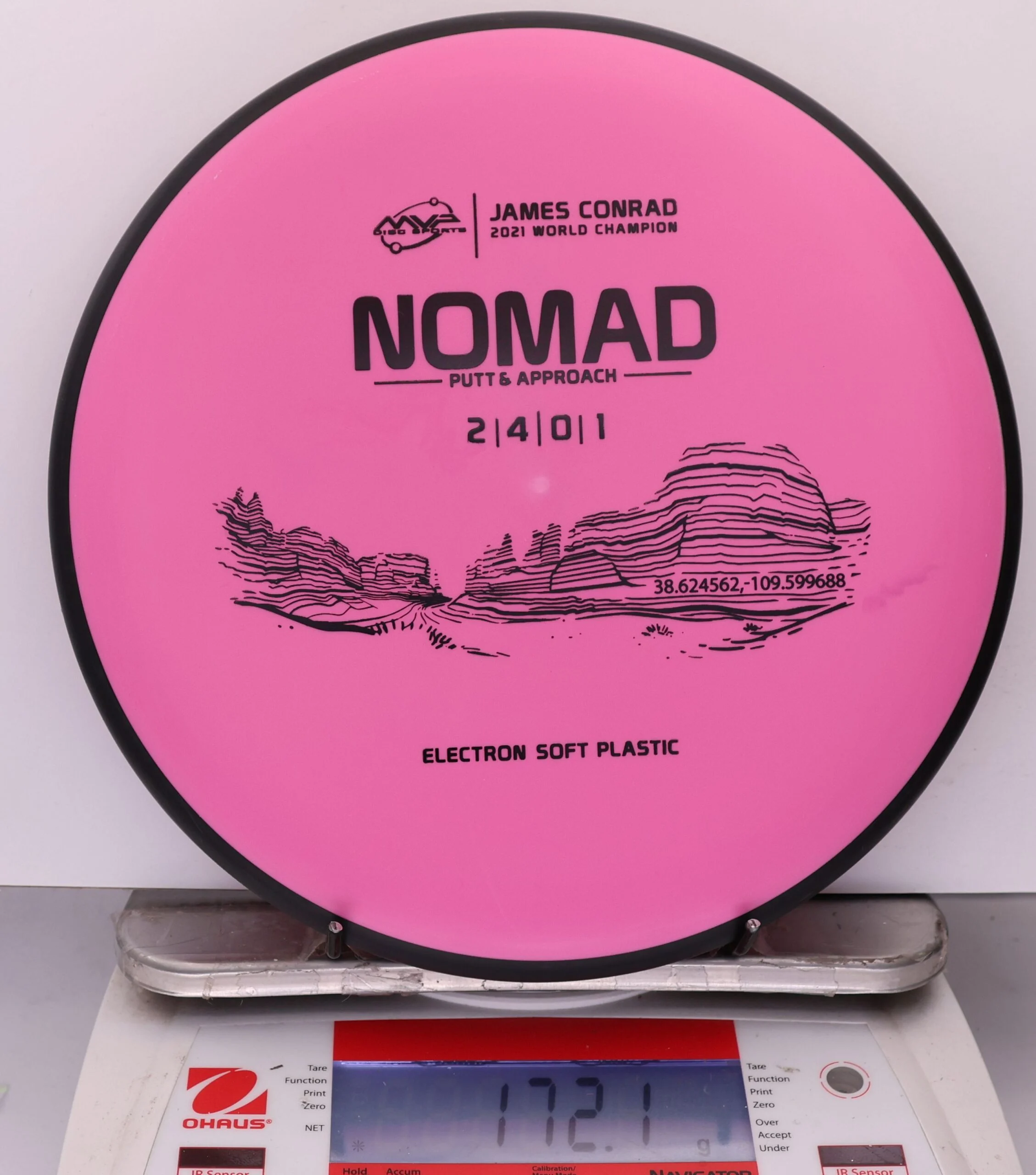 947906 Electron Soft Nomad, James Conrad - #503 Pink, 172