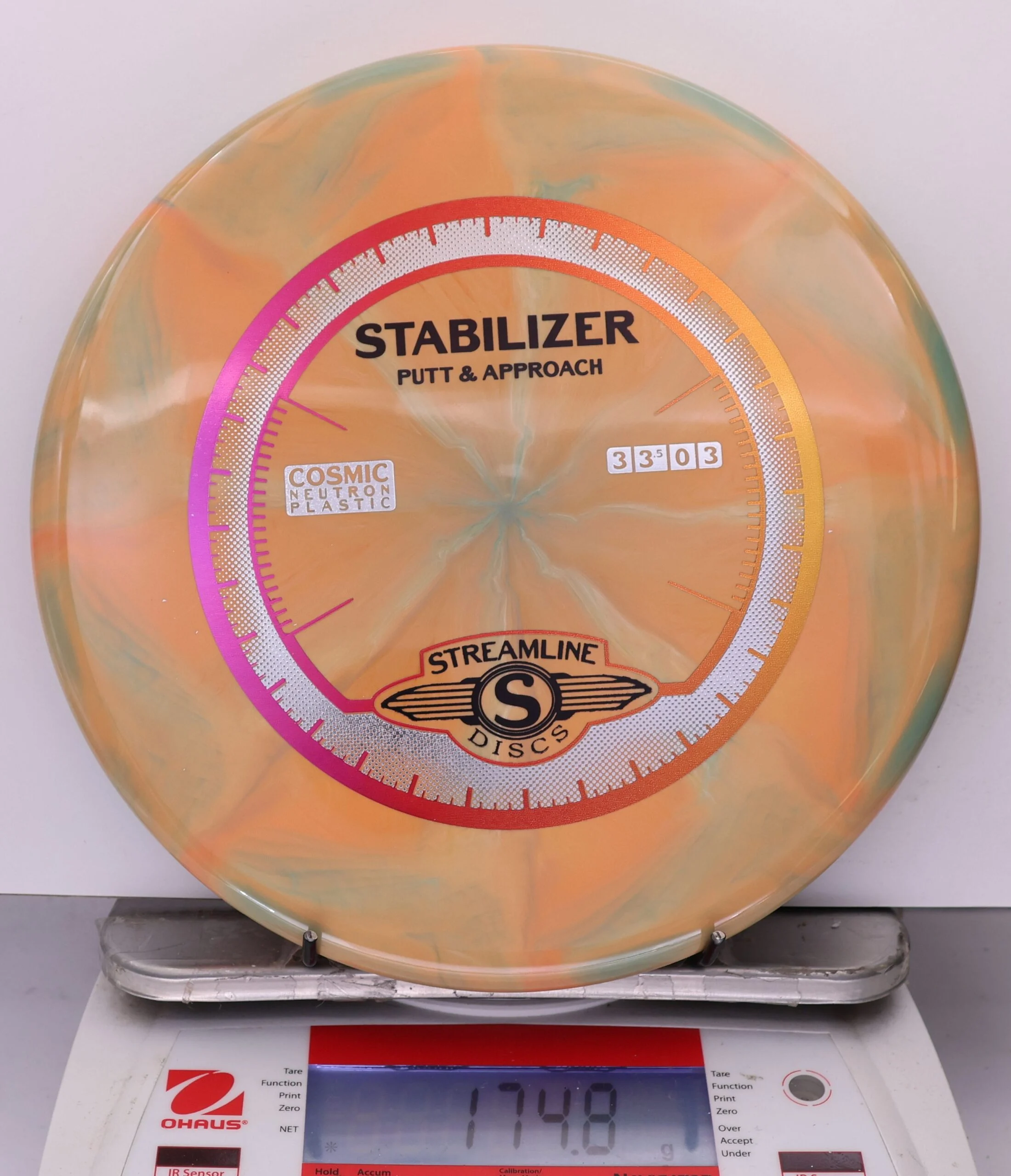 950705 Cosmic Neutron Stabilizer - #502 OrangeGreen, 175