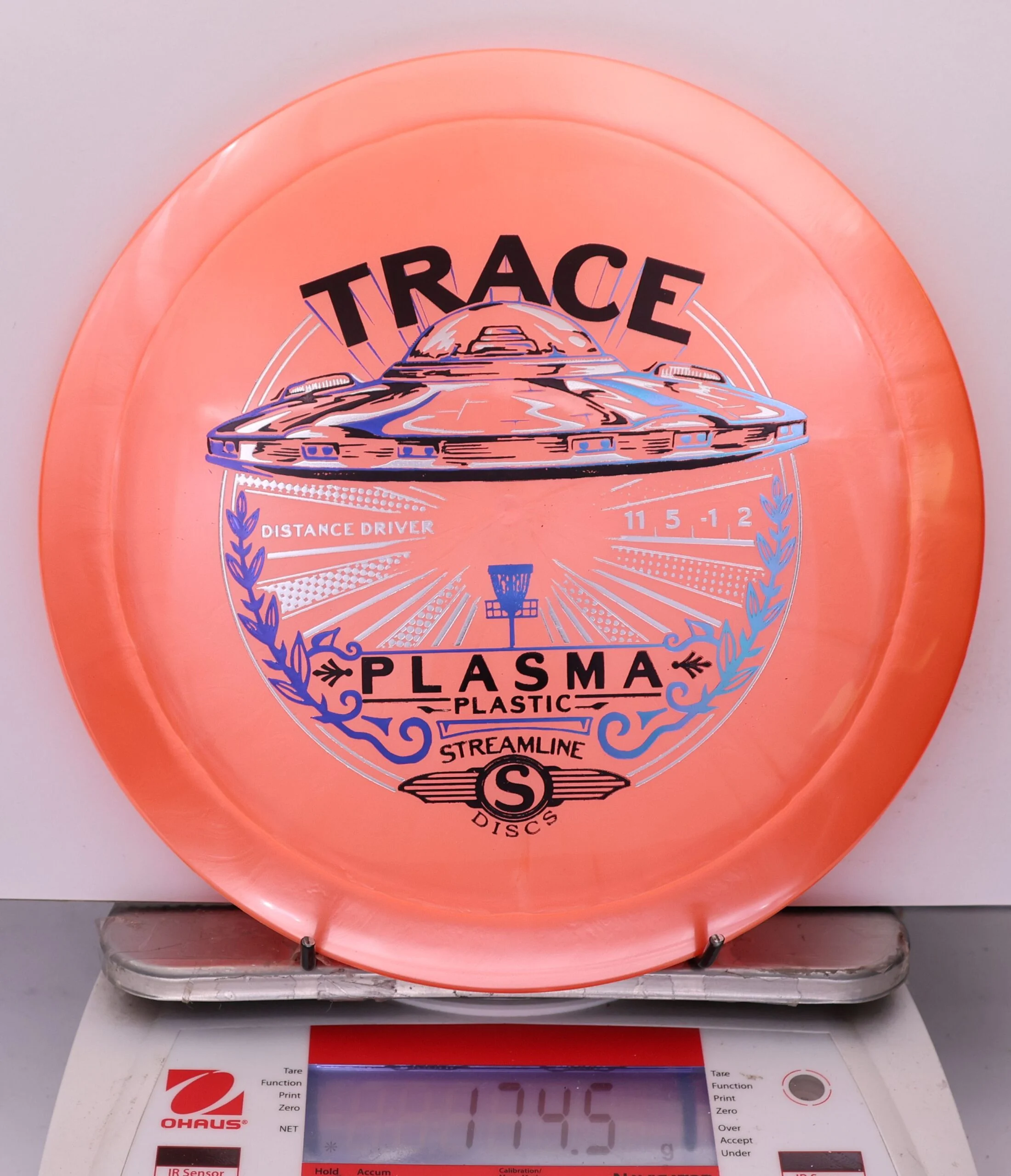 950919 Plasma Trace - #496 Orange, 175