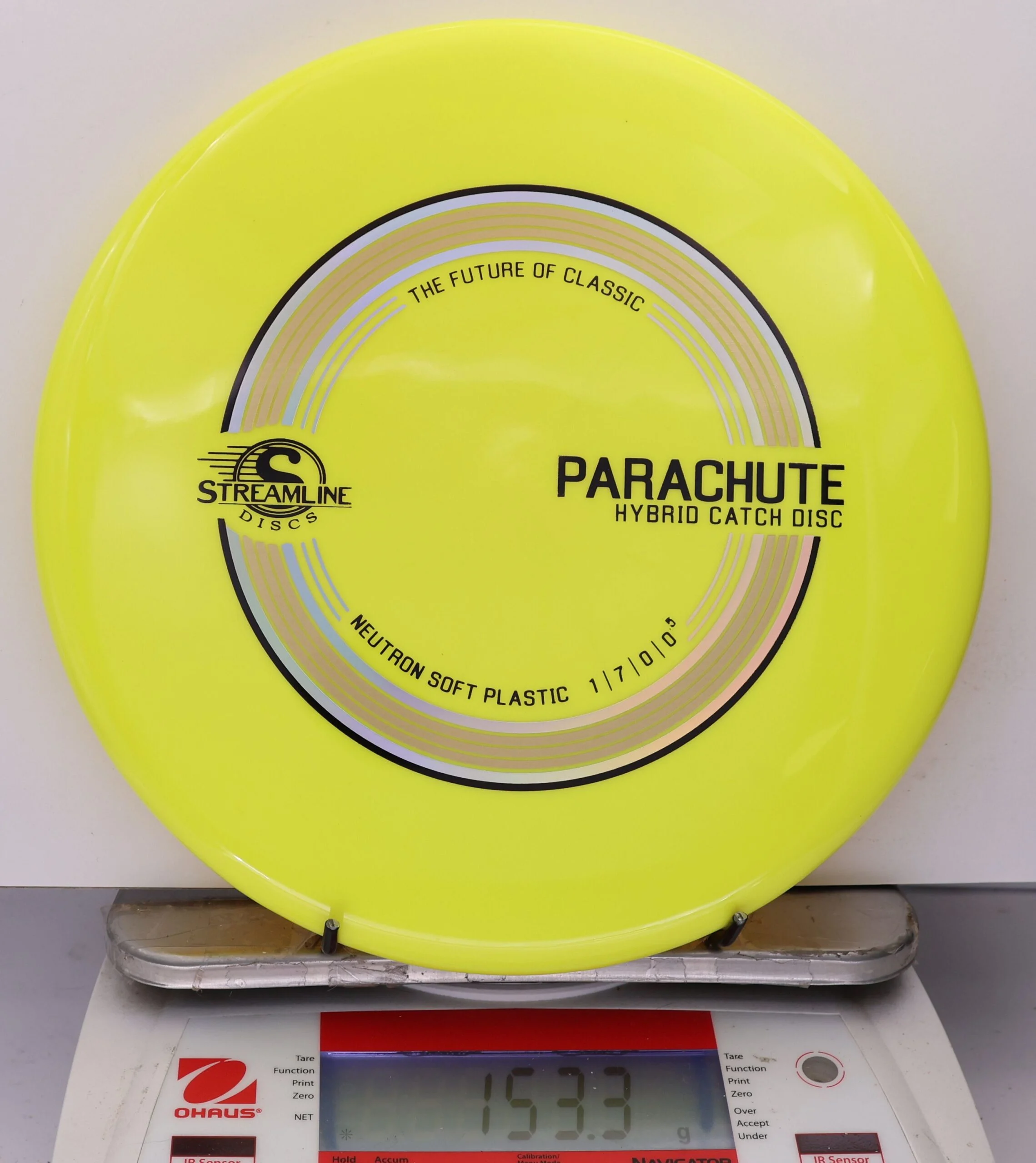 951024 Neutron Soft Parachute - #501 Yellow, 153