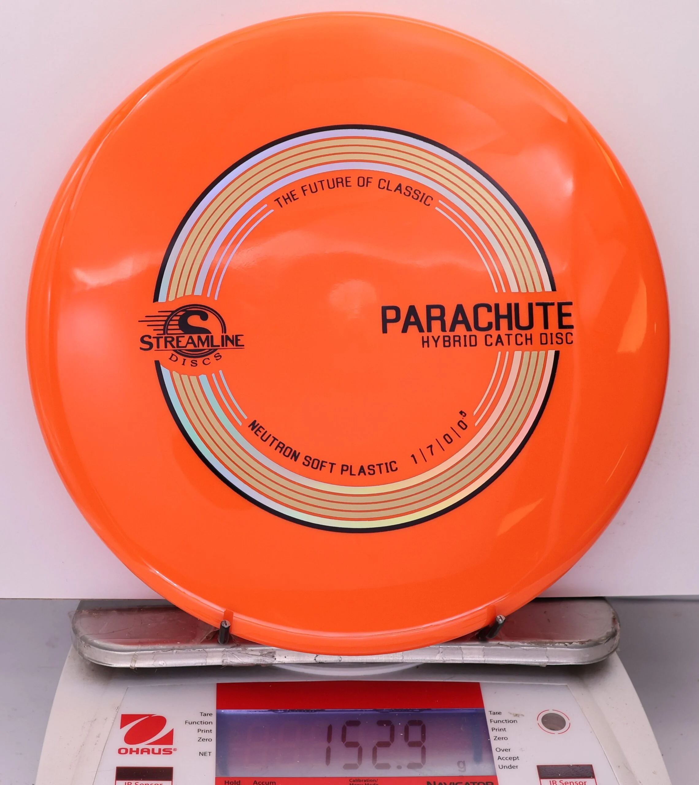 951025 Neutron Soft Parachute - #502 Orange, 153
