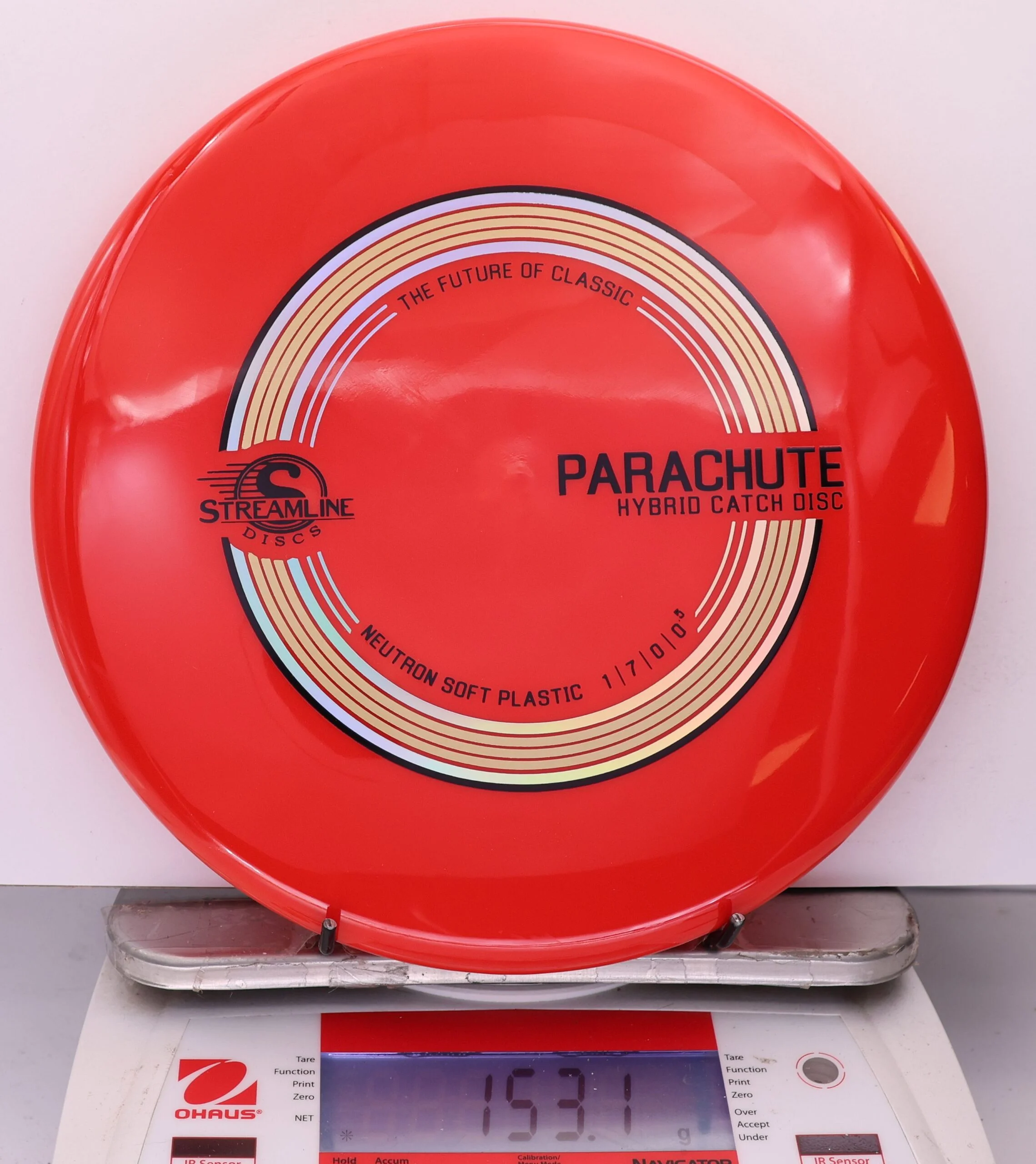 951026 Neutron Soft Parachute - #503 Red, 153