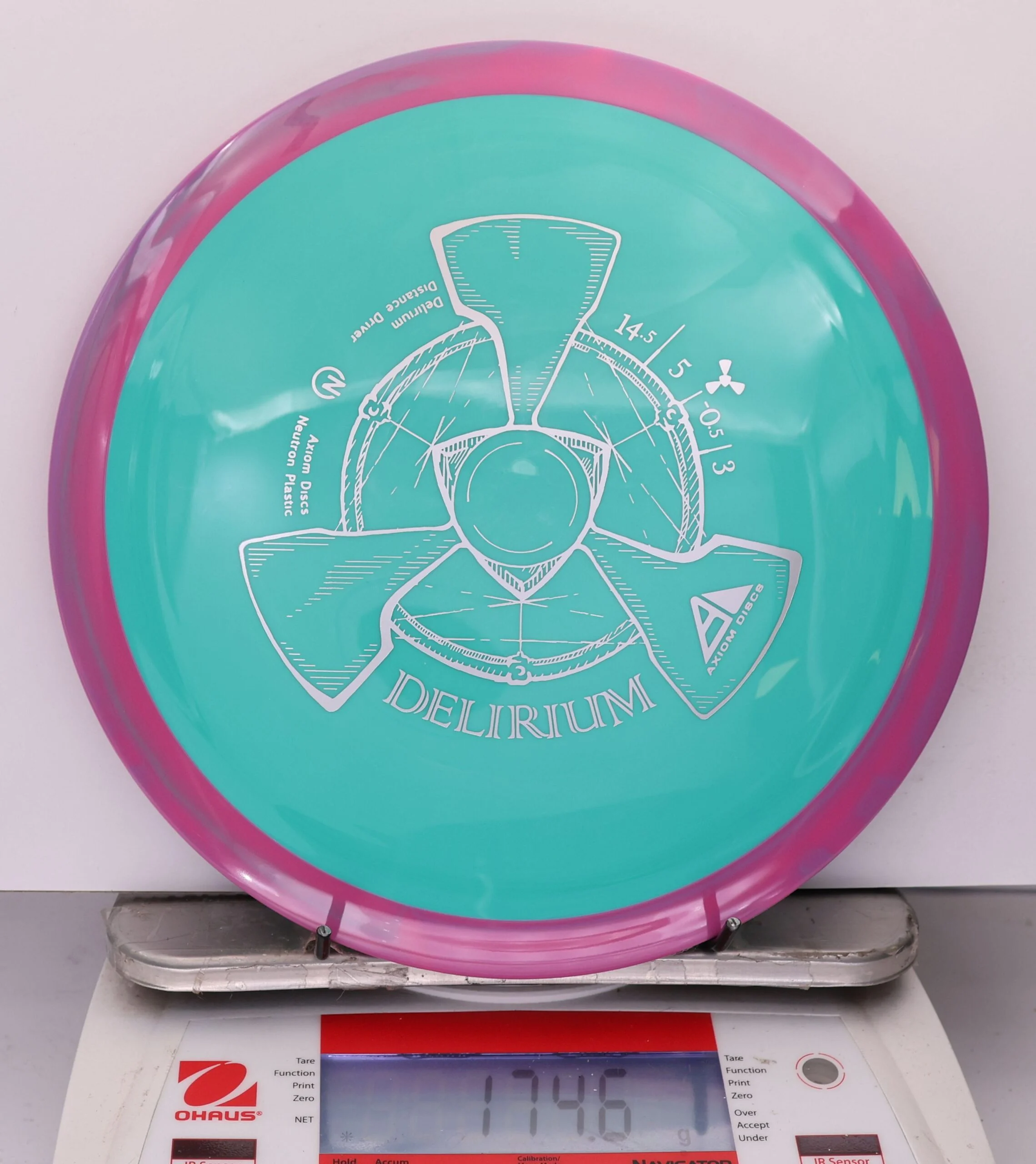 951269 Neutron Delirium - #496 Magenta-Teal, 175