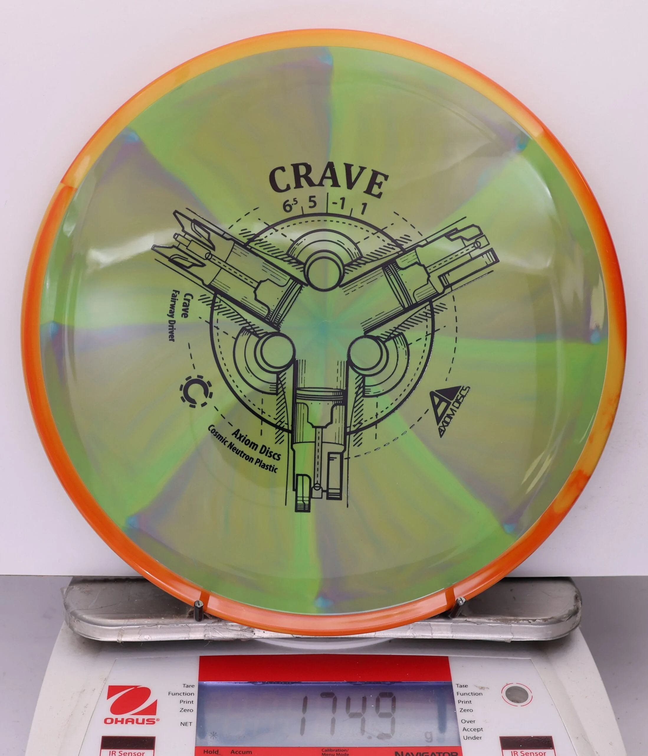 951917 Cosmic Neutron Crave - #500 Orange-GreenPurple, 175