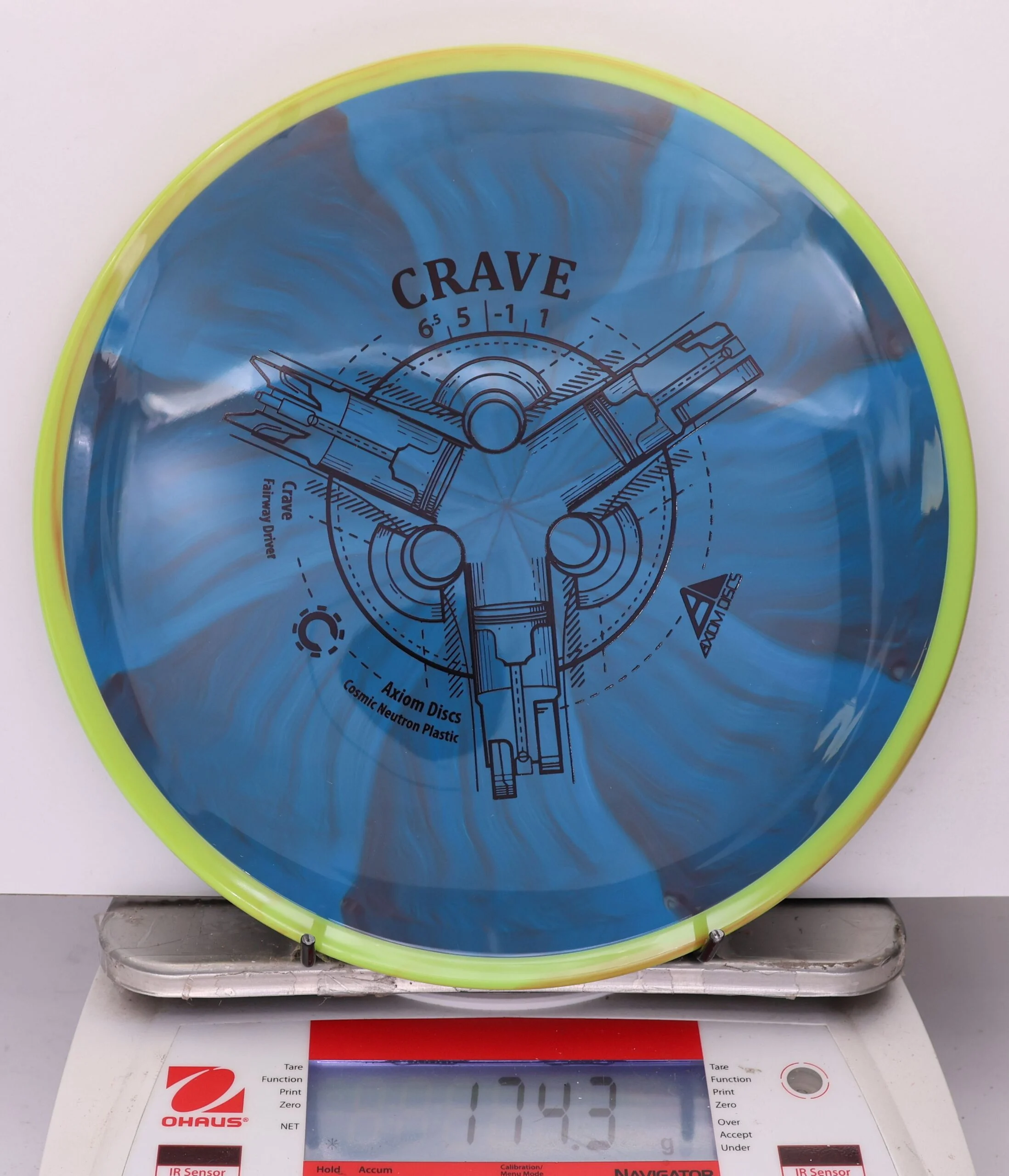 951919 Cosmic Neutron Crave - #502 Yellow-Blue, 174