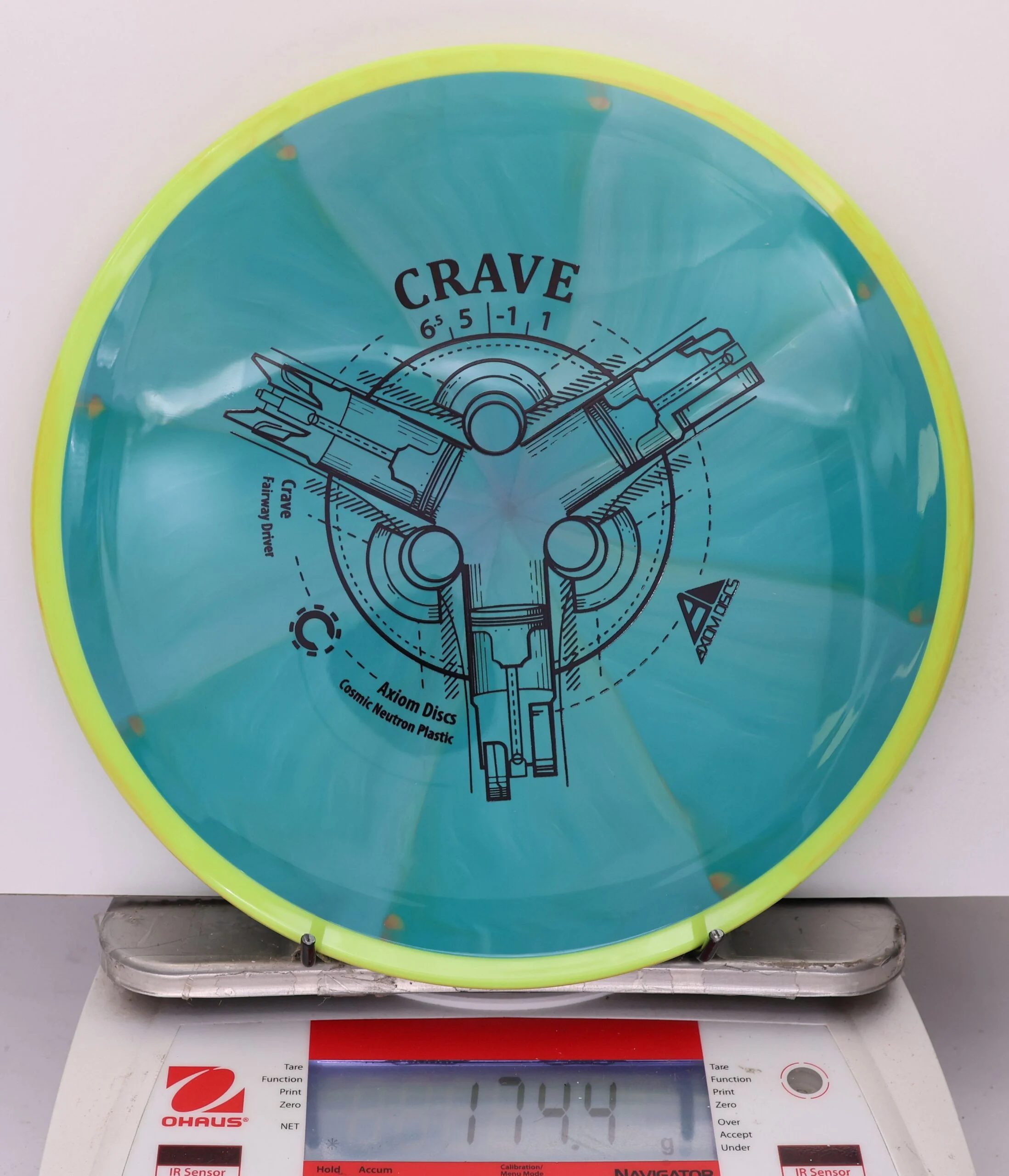 951921 Cosmic Neutron Crave - #504 NYellow-Teal, 174