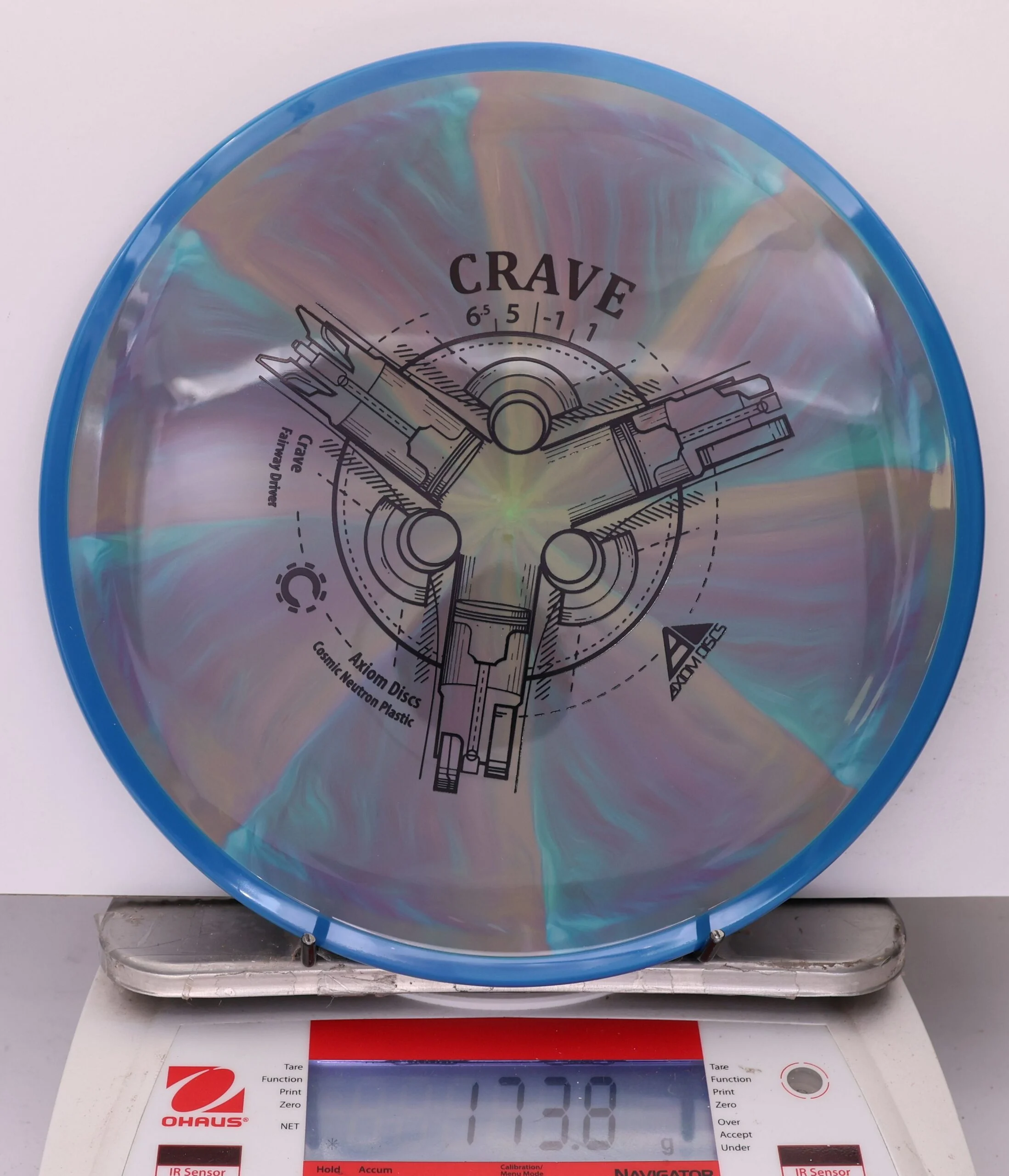 951934 Cosmic Neutron Crave - #507 Blue-BrownTeal, 174