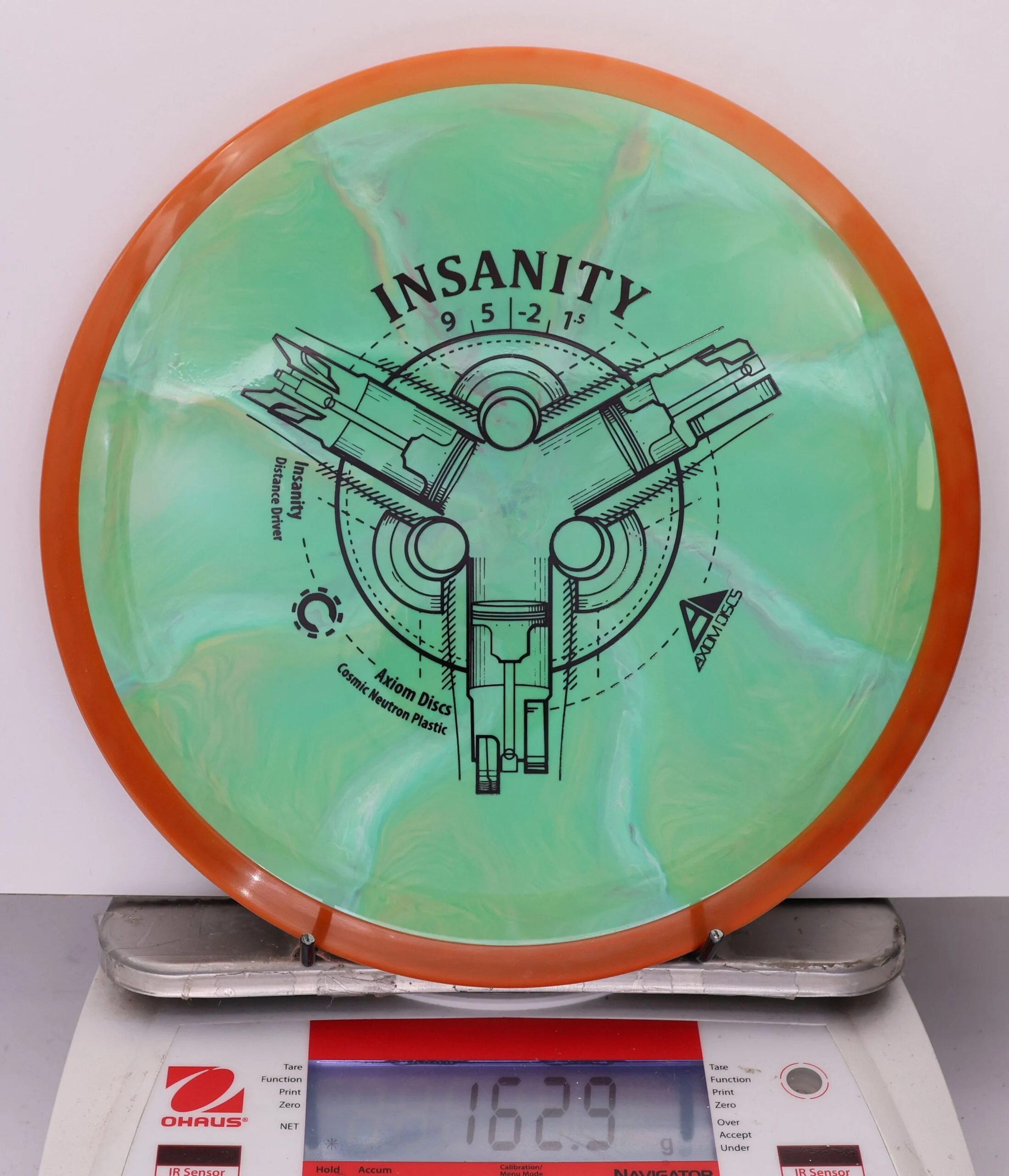 951961 Cosmic Neutron Insanity - #497 Orange-Green, 163