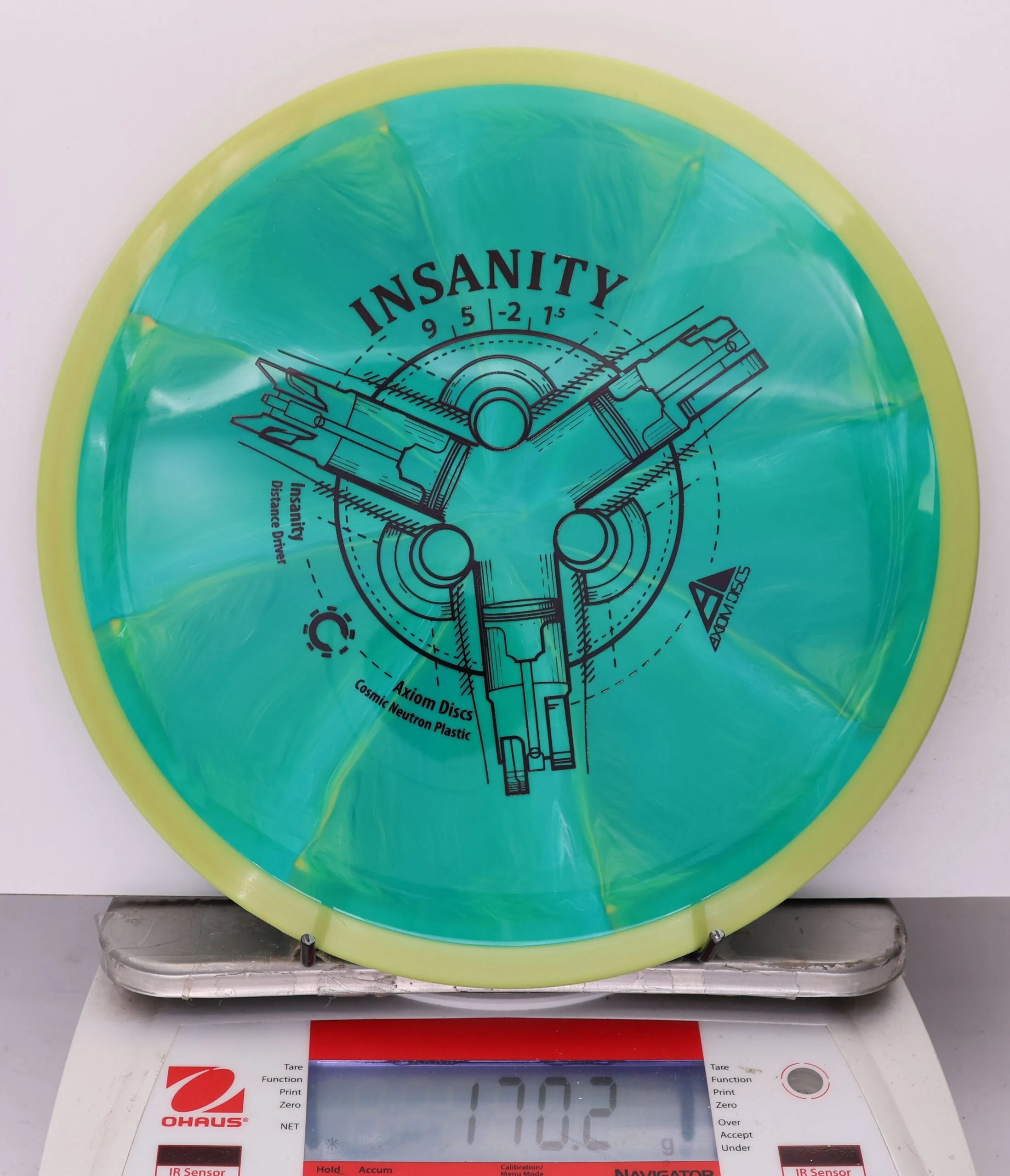 951962 Cosmic Neutron Insanity - #498 Yellow-Teal, 170