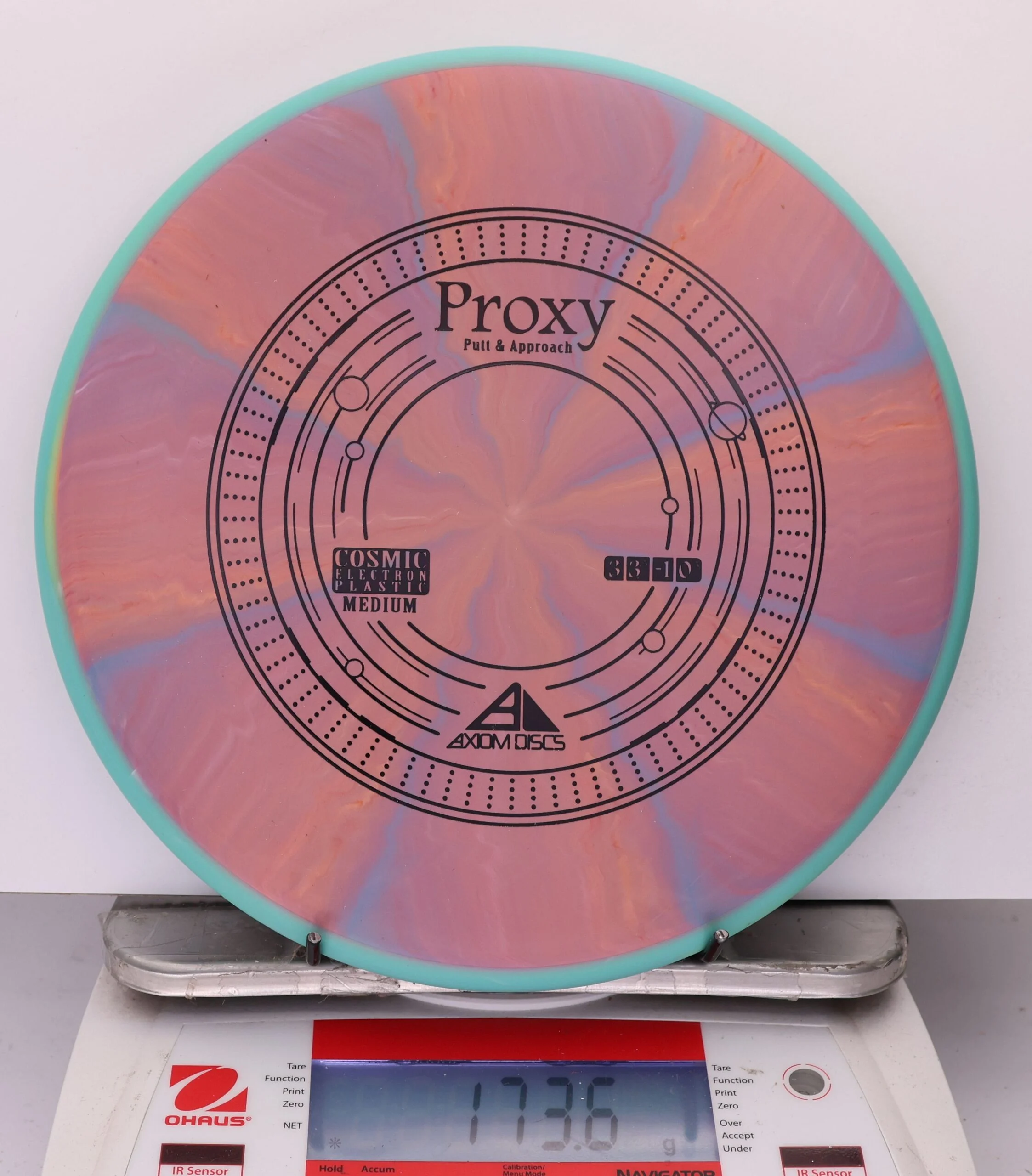 953030 Cosmic Electron Medium Proxy - #495 Aqua-OrangePinkBlue, 174
