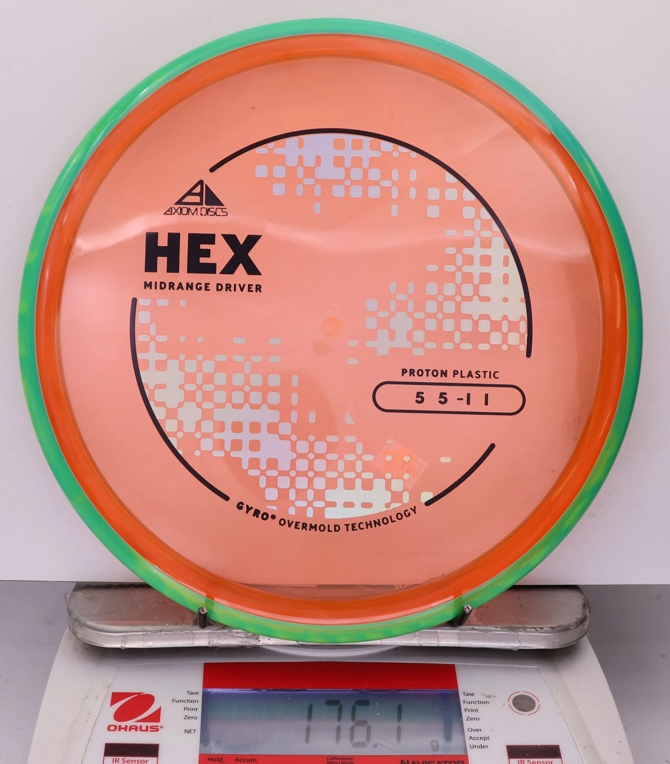 953201 Proton Hex, Project Lab Coat - #500 Green-Orange, 176