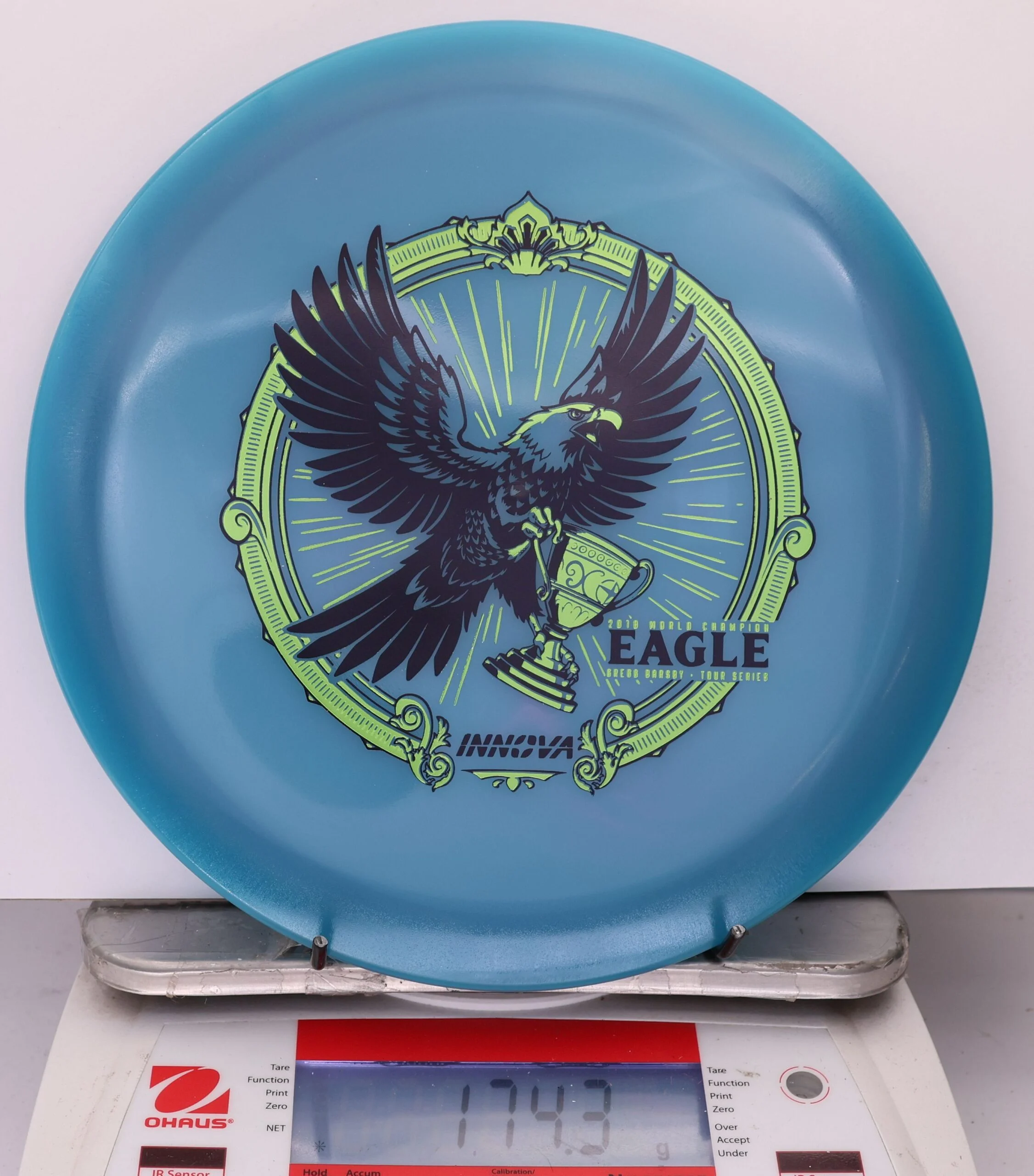 954371 Proto Glow Champion Eagle X, Gregg Barsby 2026 Tour Series - #01 Blue, 174