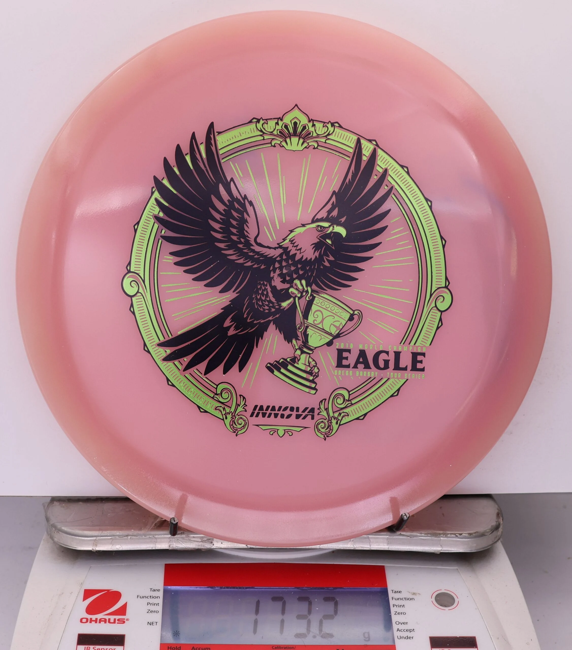 954481 Proto Glow Champion Eagle X, Gregg Barsby 2026 Tour Series - #09 PinkOrange, 173