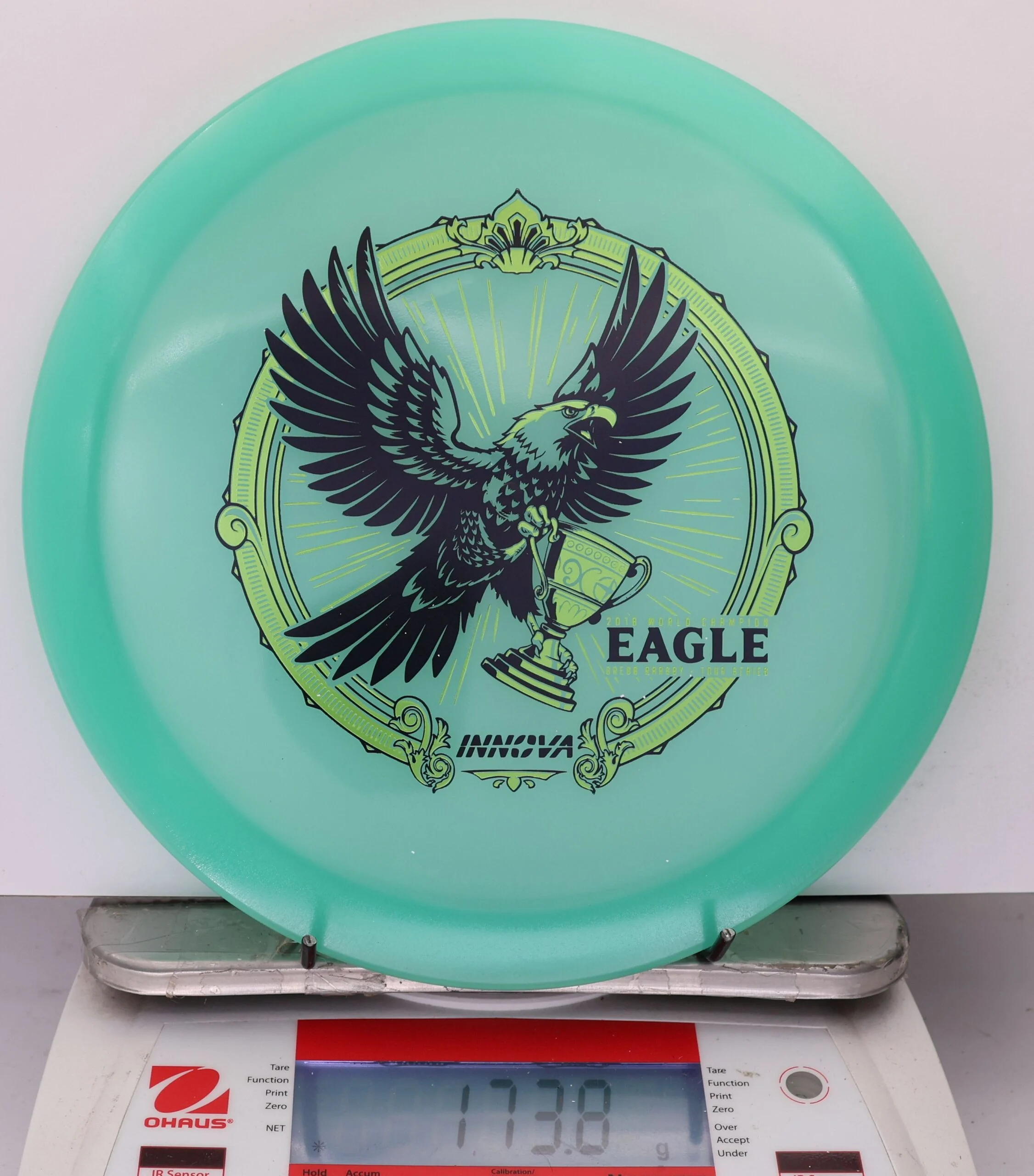 954590 Proto Glow Champion Eagle X, Gregg Barsby 2026 Tour Series - #20 Aqua, 176