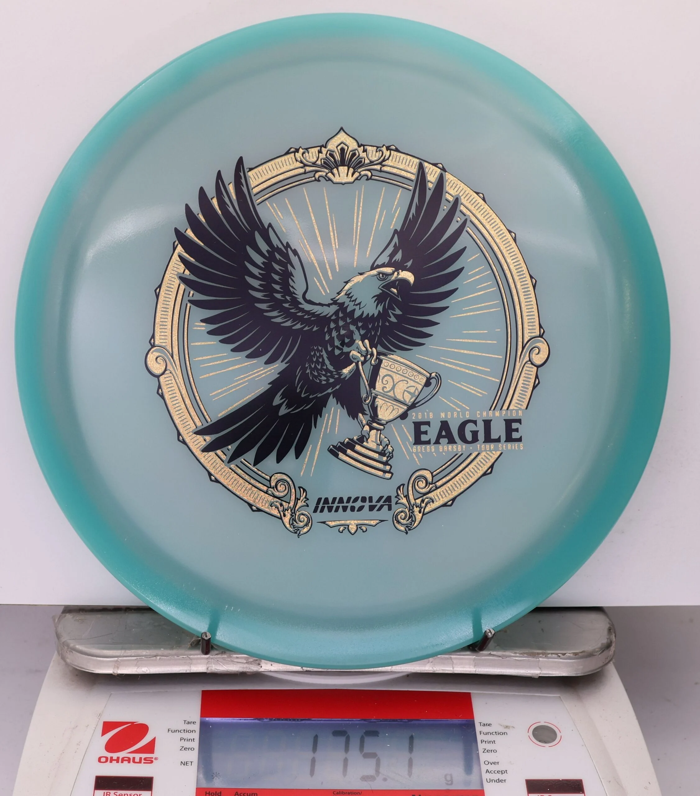 954642 Proto Glow Champion Eagle X, Gregg Barsby 2026 Tour Series - #23 TealGray, 176