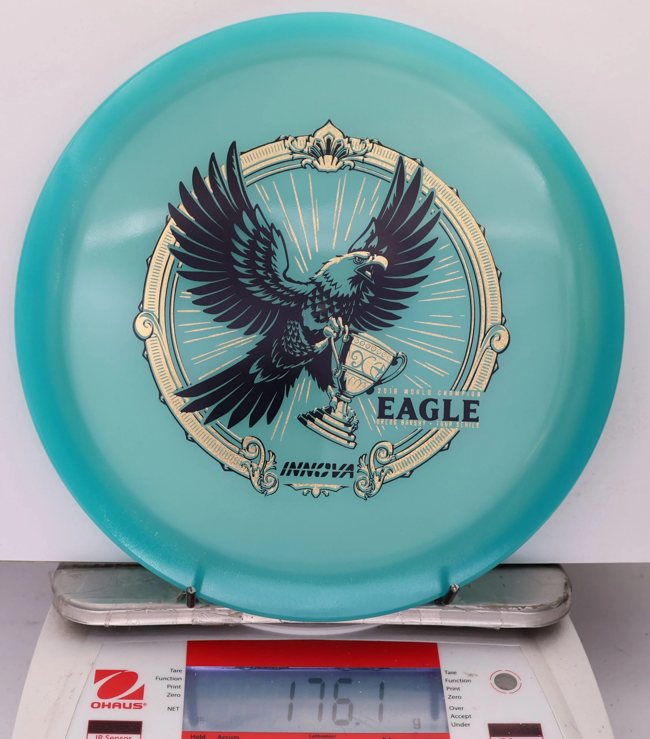 954644 Proto Glow Champion Eagle X, Gregg Barsby 2026 Tour Series - #25 Teal, 176