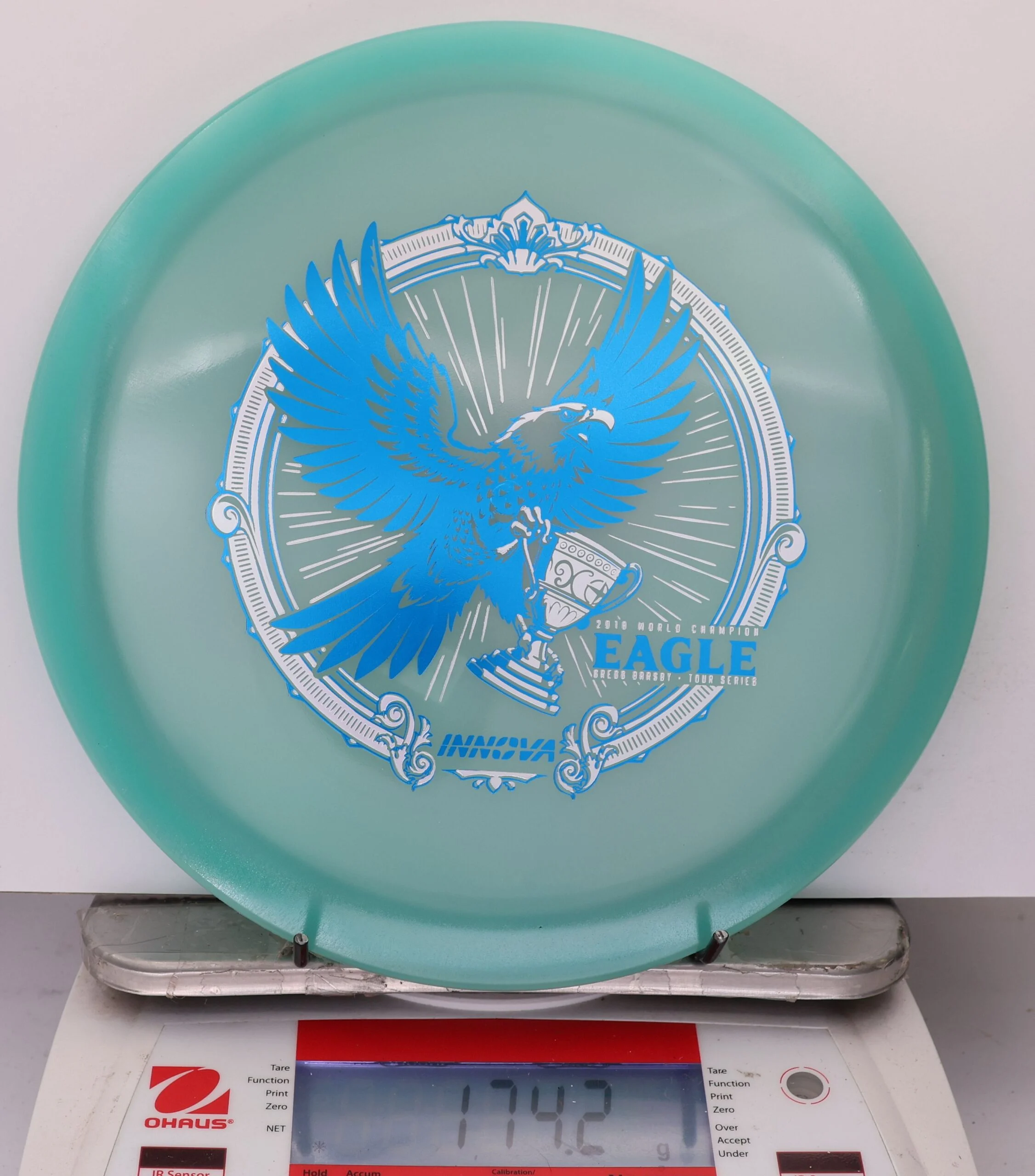 954752 Proto Glow Champion Eagle X, Gregg Barsby 2026 Tour Series - #28 Teal, 176