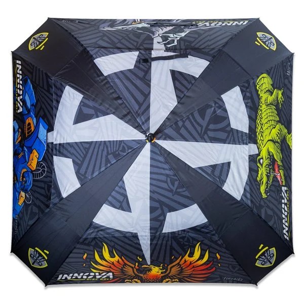 955683 Innova Golf Umbrella - Jungle Gray