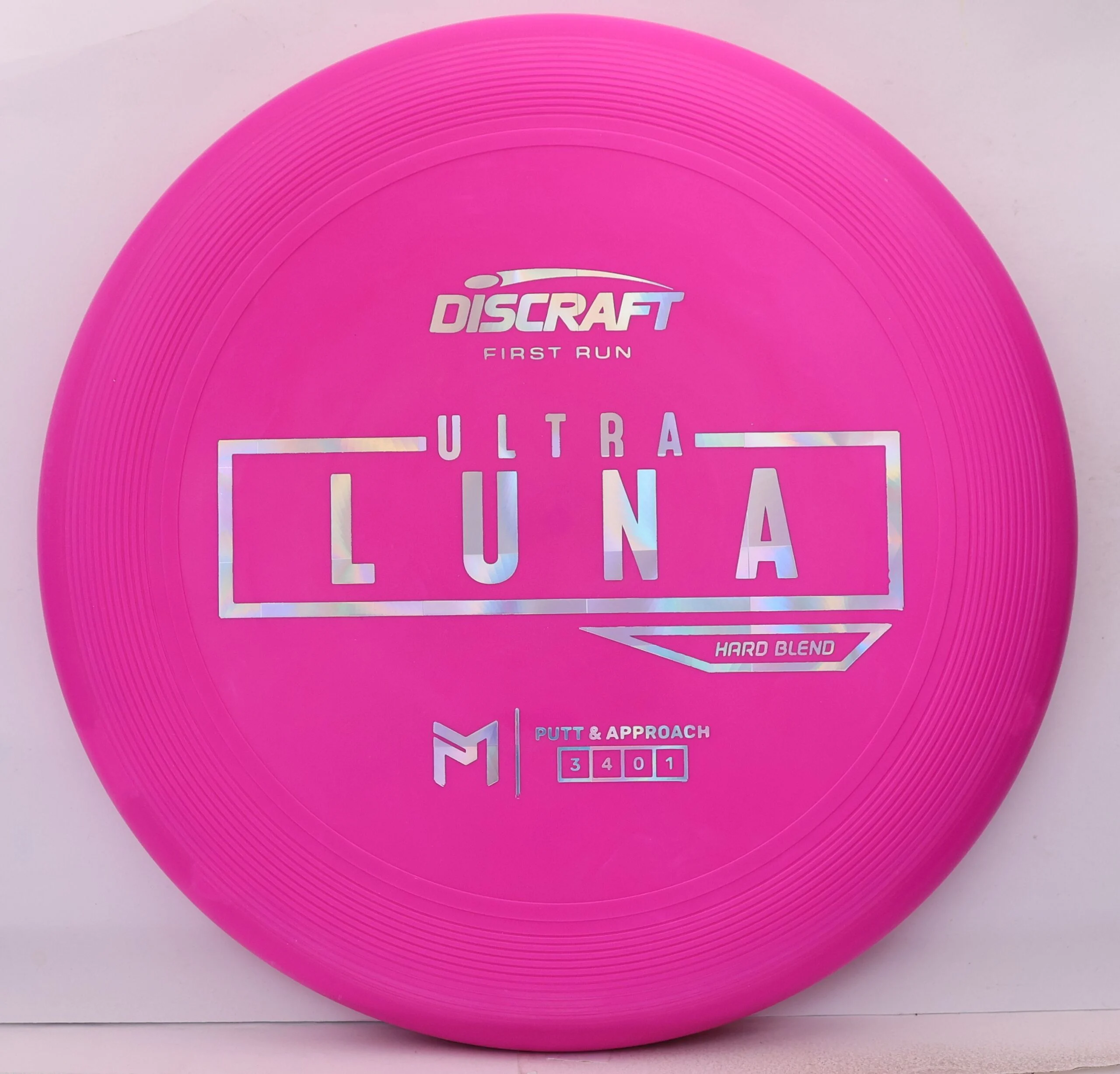 Putter Line Hard UltraLuna, Paul McBeth First Run