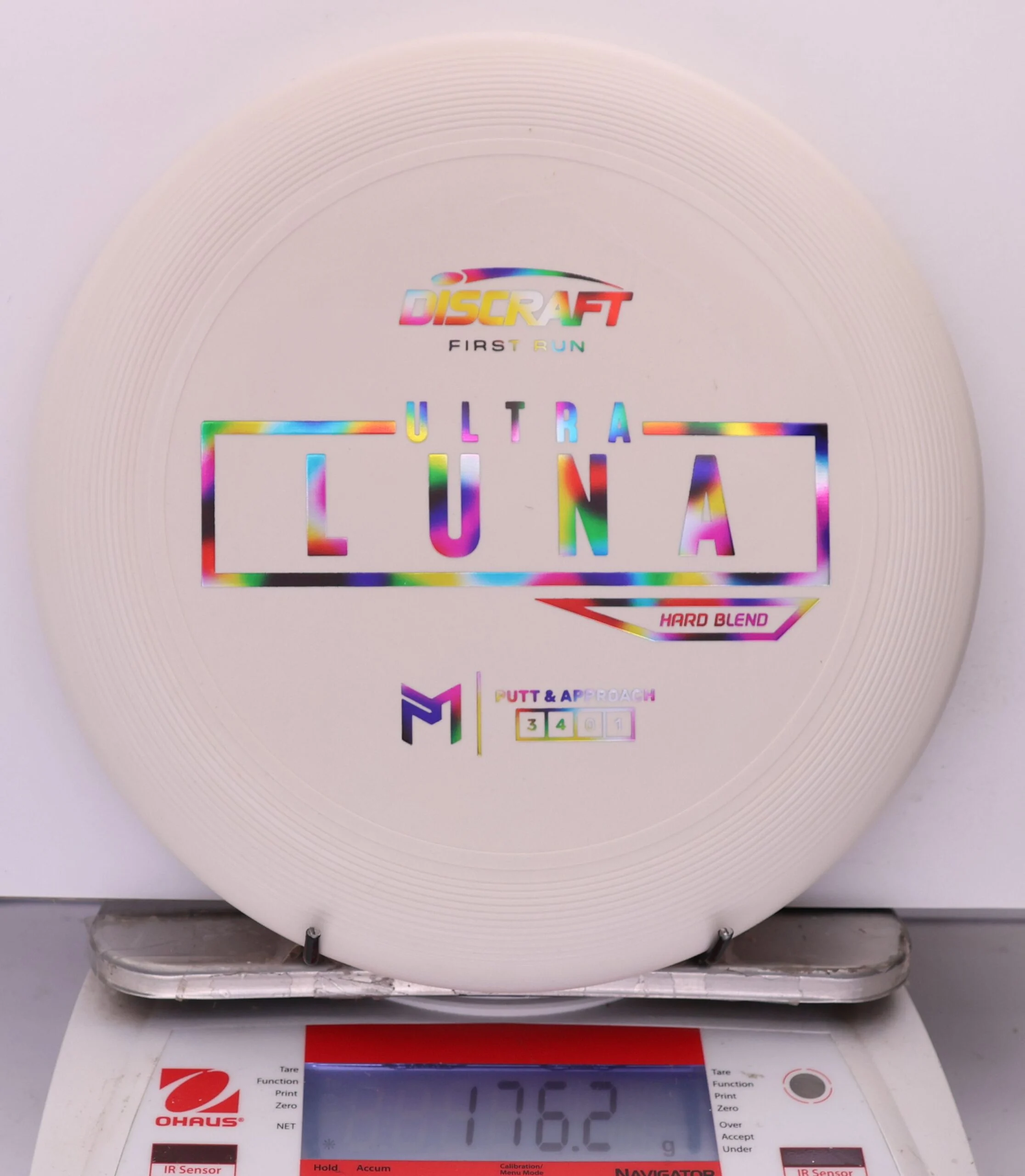 956678 Putter Line Hard UltraLuna, Paul McBeth First Run - #14 White, 176
