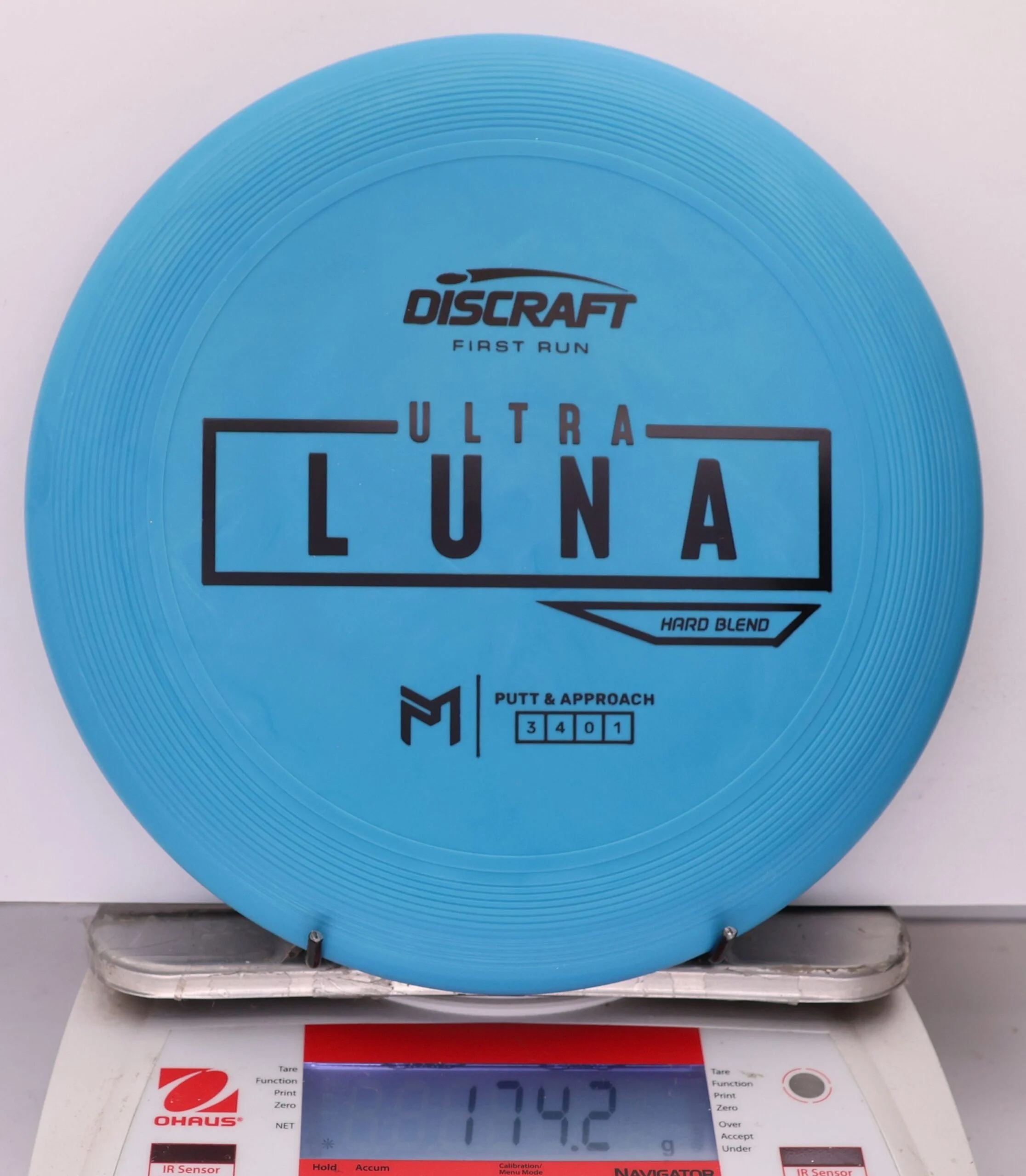 956767 Putter Line Hard UltraLuna, Paul McBeth First Run - #21 Blue, 174