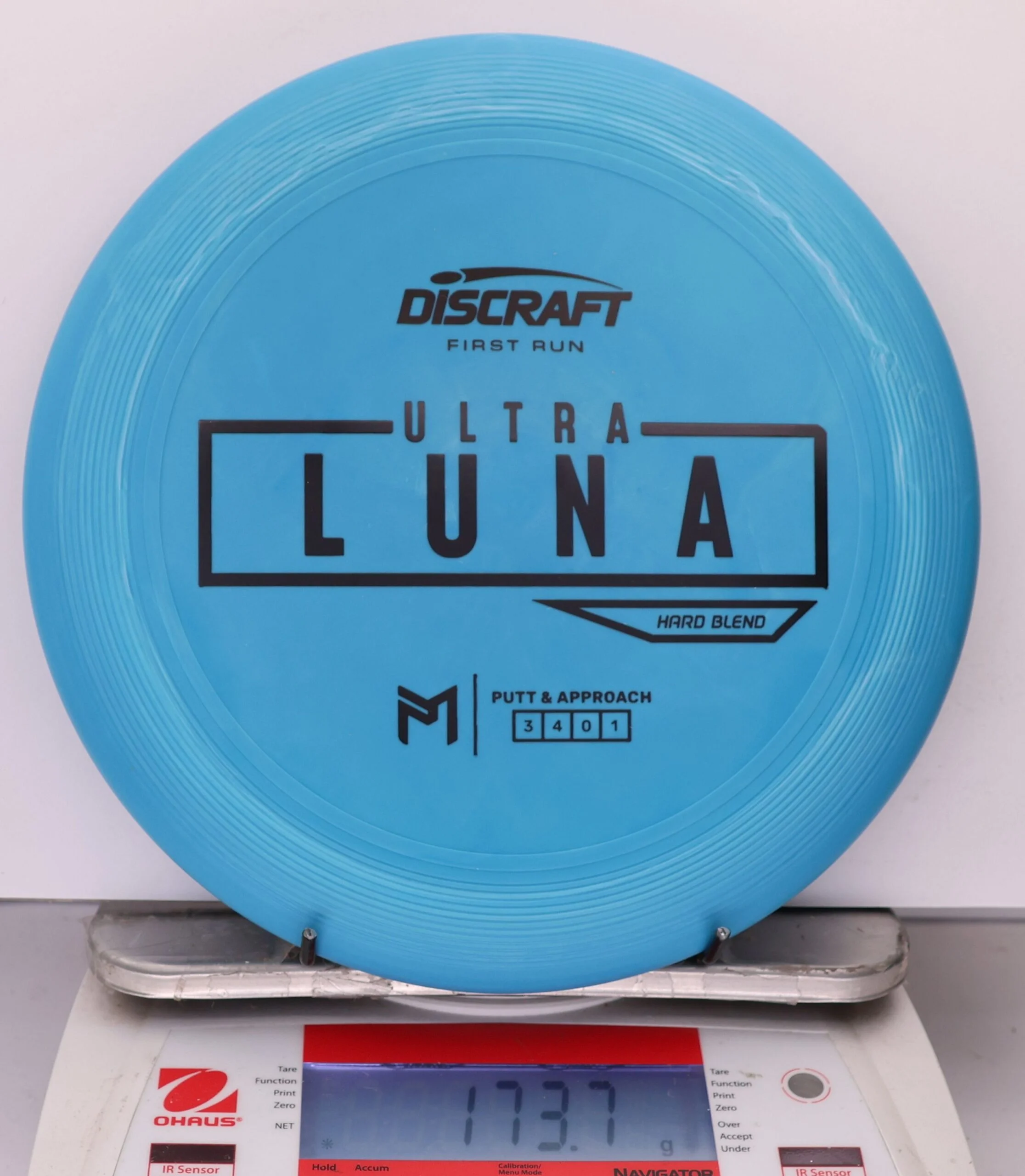 956768 Putter Line Hard UltraLuna, Paul McBeth First Run - #22 Blue, 174