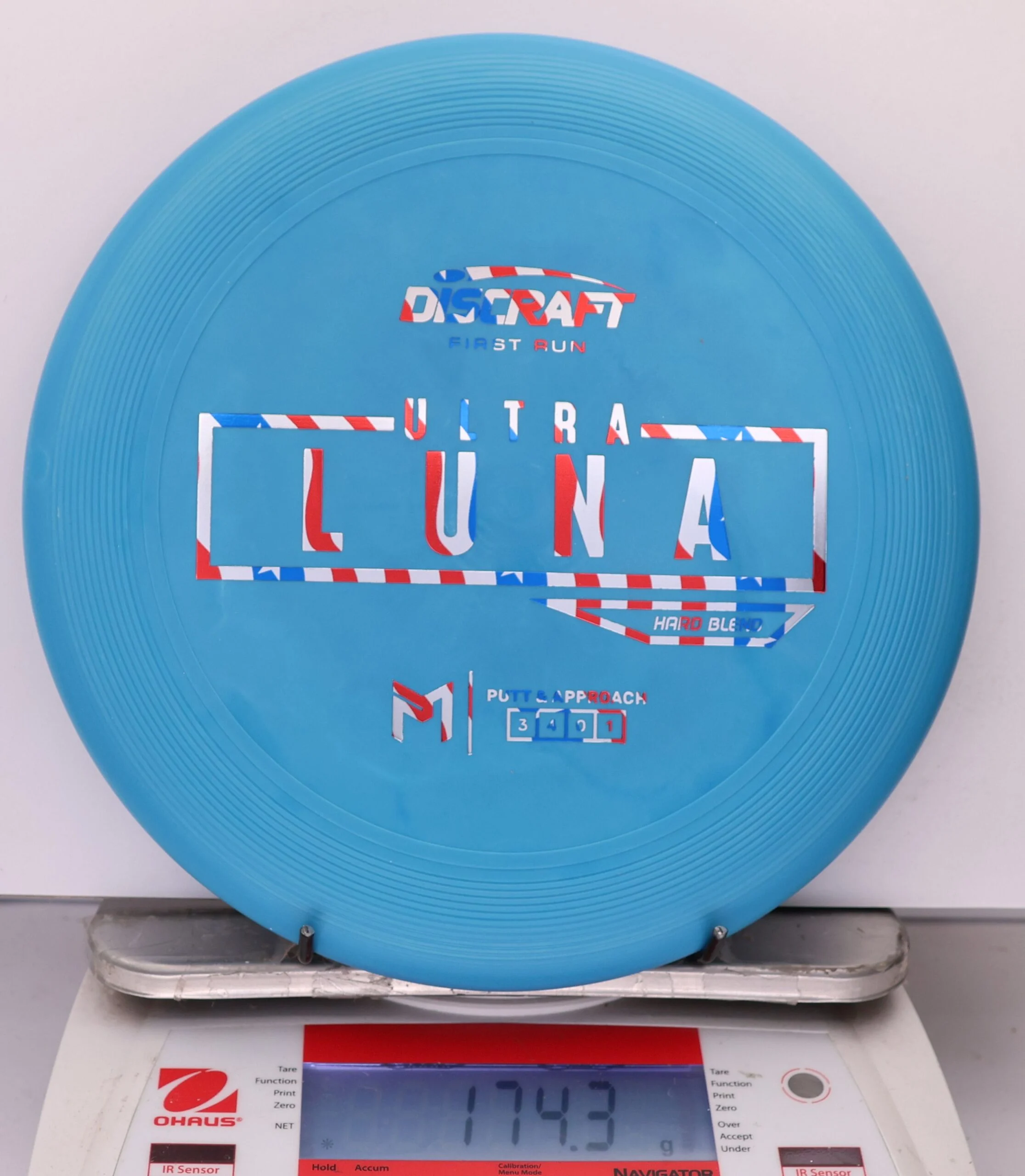 956769 Putter Line Hard UltraLuna, Paul McBeth First Run - #23 Blue, 174