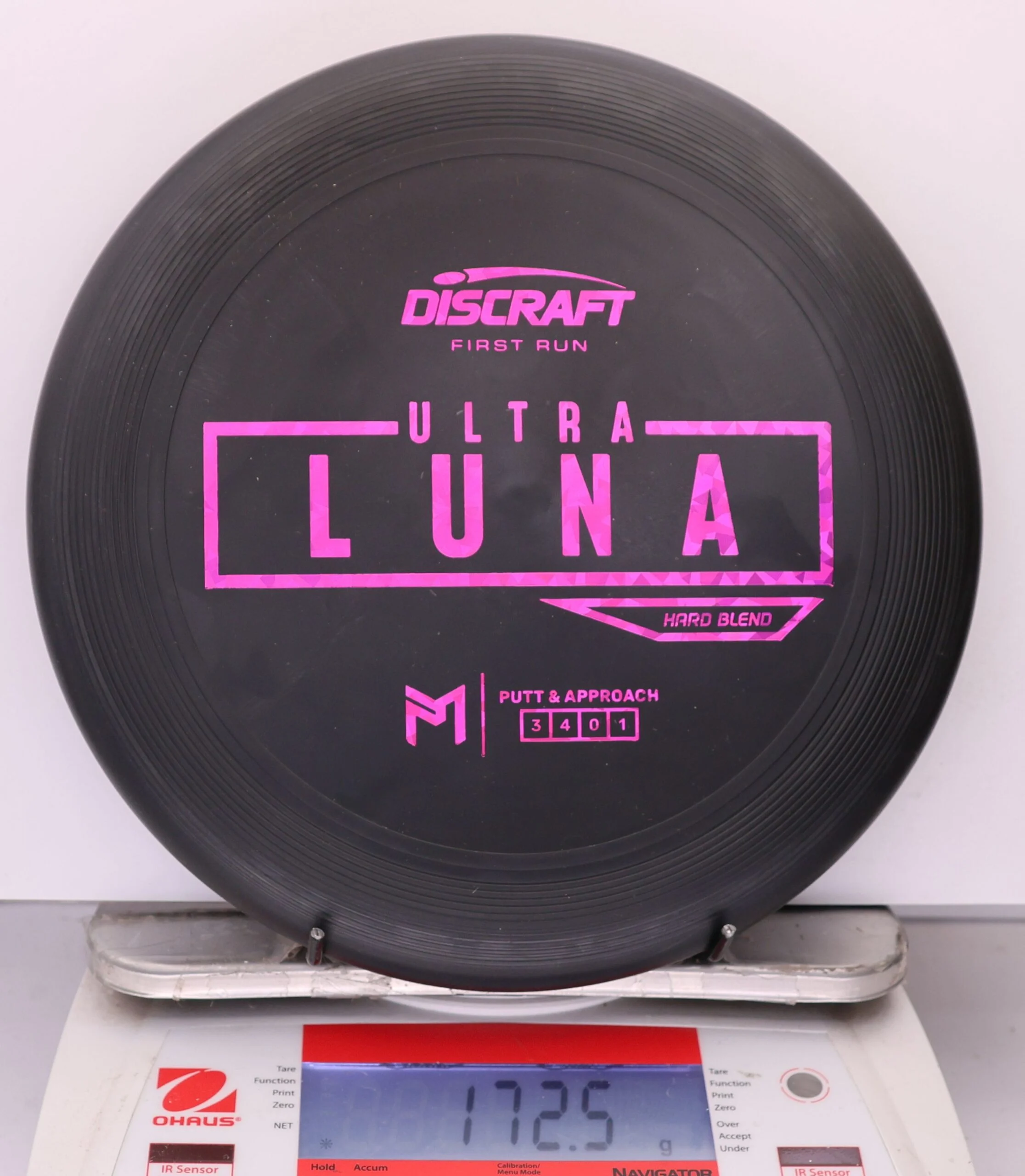 956813 Putter Line Hard UltraLuna, Paul McBeth First Run - #26 Black, 173