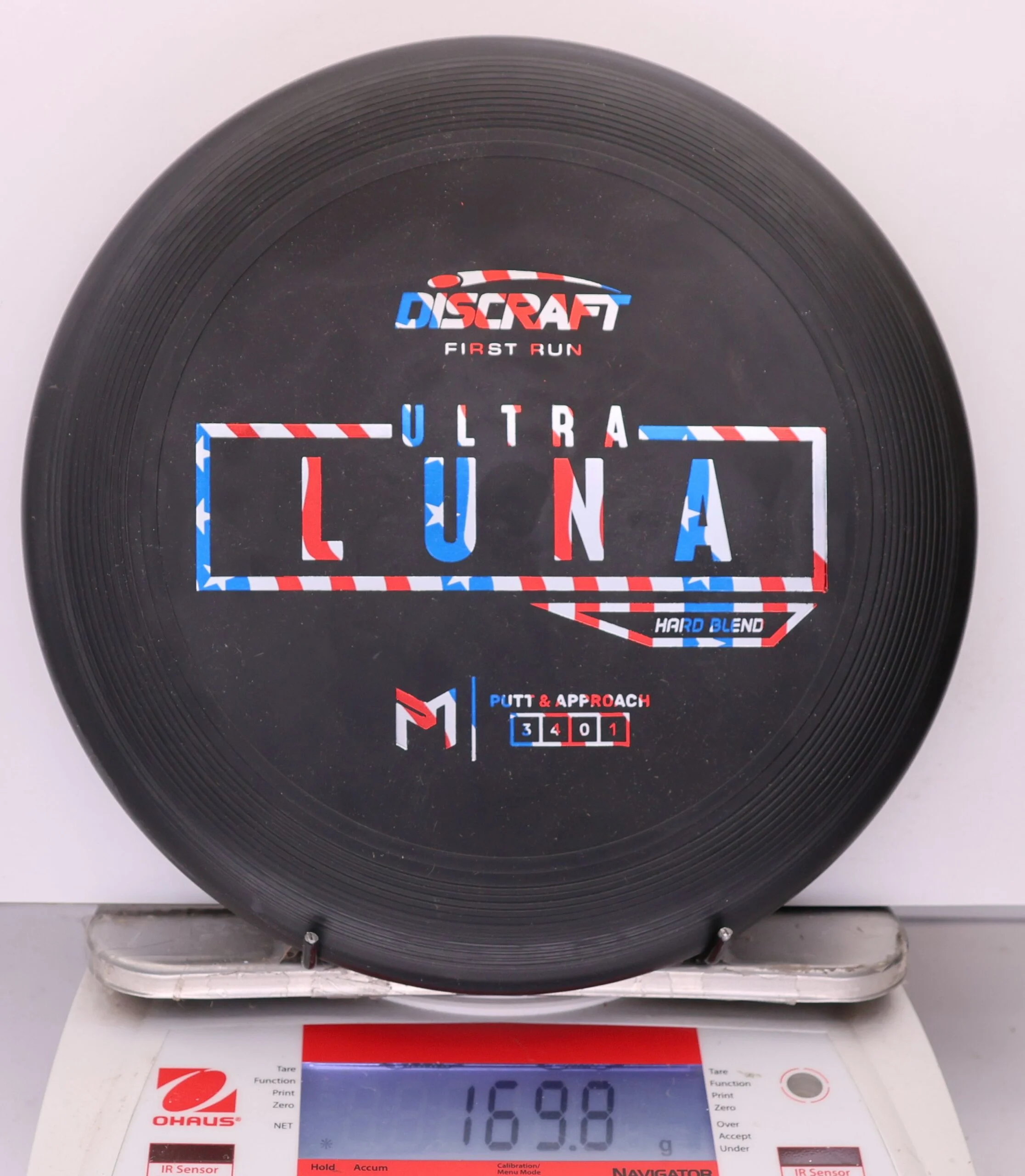 956859 Putter Line Hard UltraLuna, Paul McBeth First Run - #31 Black, 170