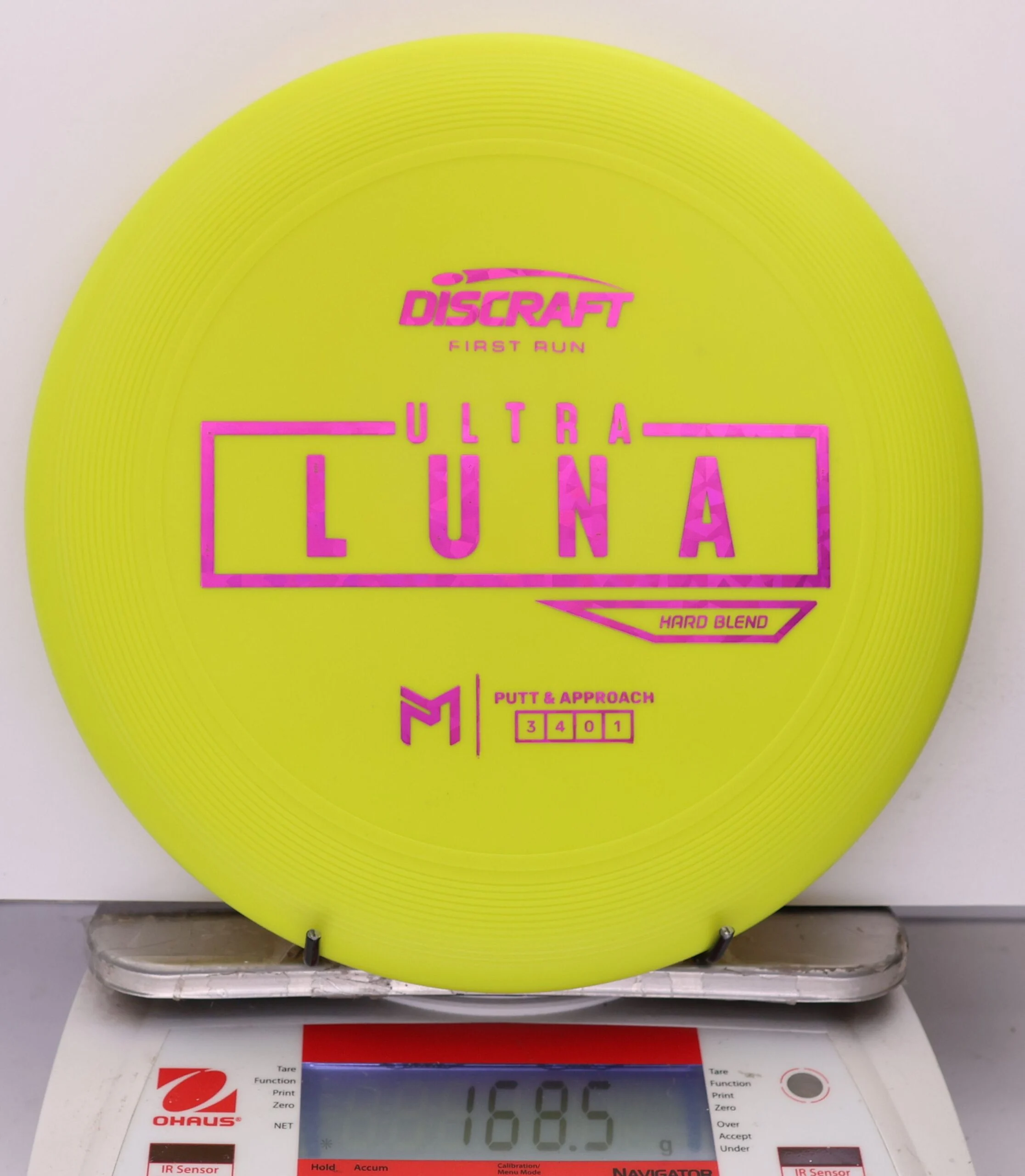 956905 Putter Line Hard UltraLuna, Paul McBeth First Run - #36 NYellow, 169