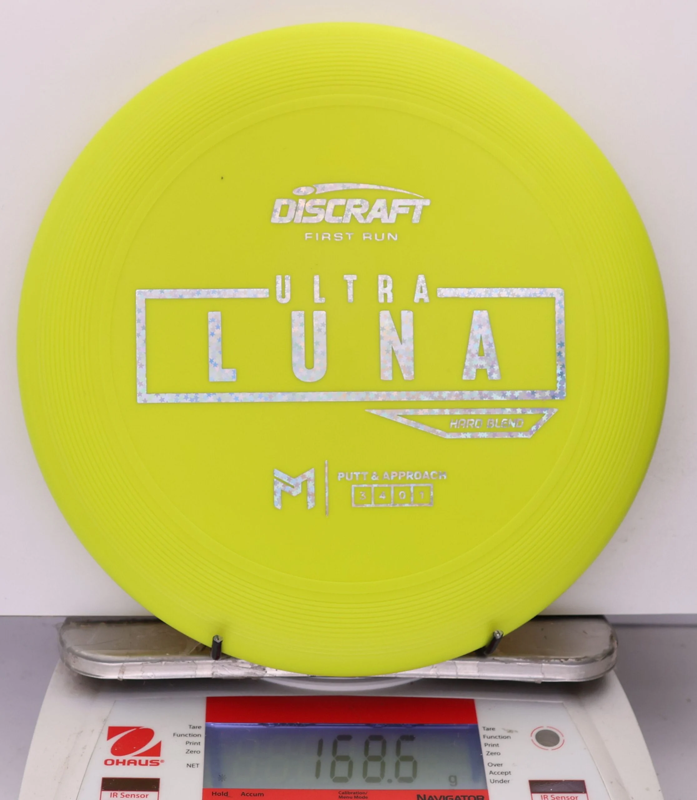 956906 Putter Line Hard UltraLuna, Paul McBeth First Run - #37 NYellow, 169