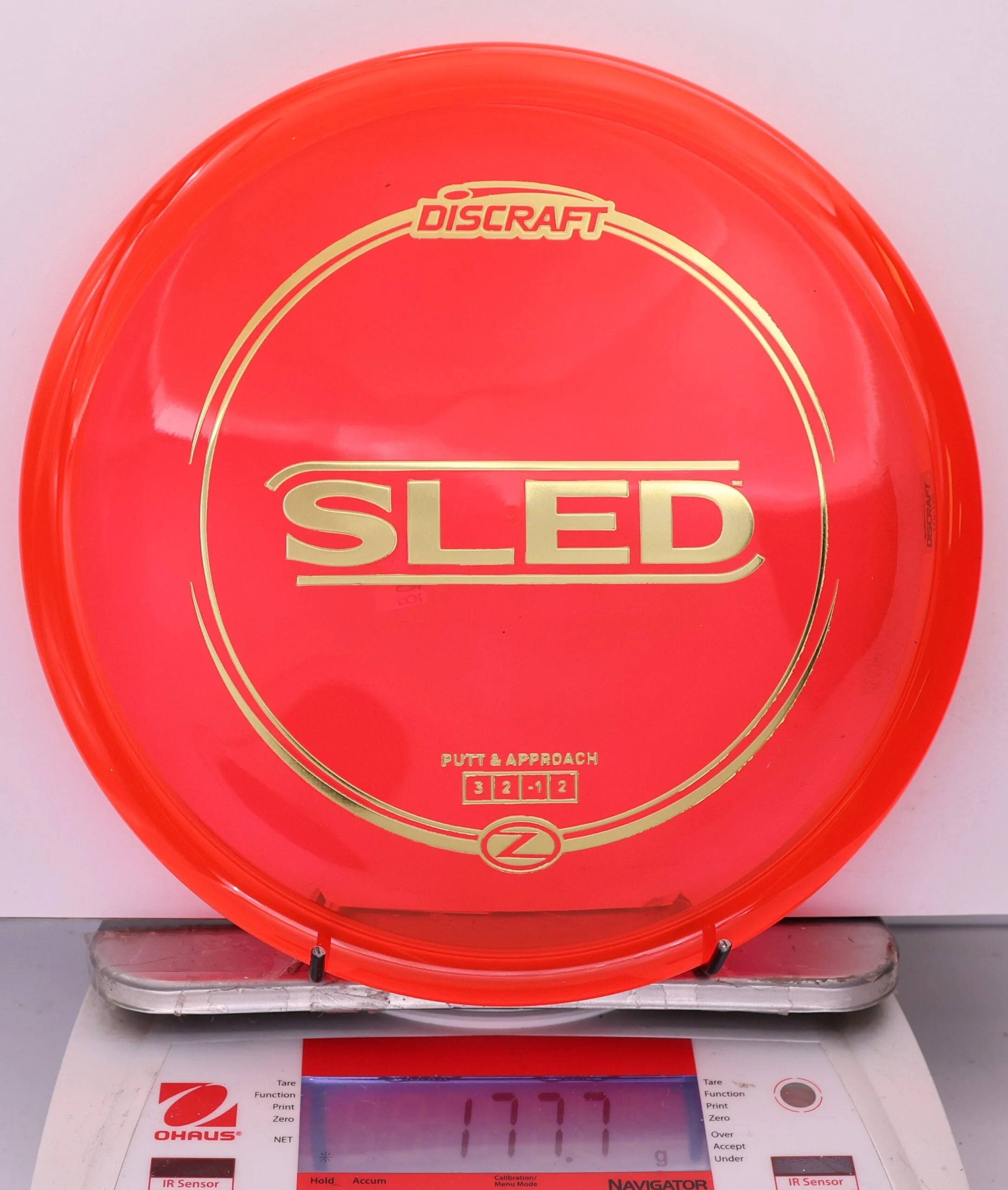 957599 Z Sled - #08 Red, 178