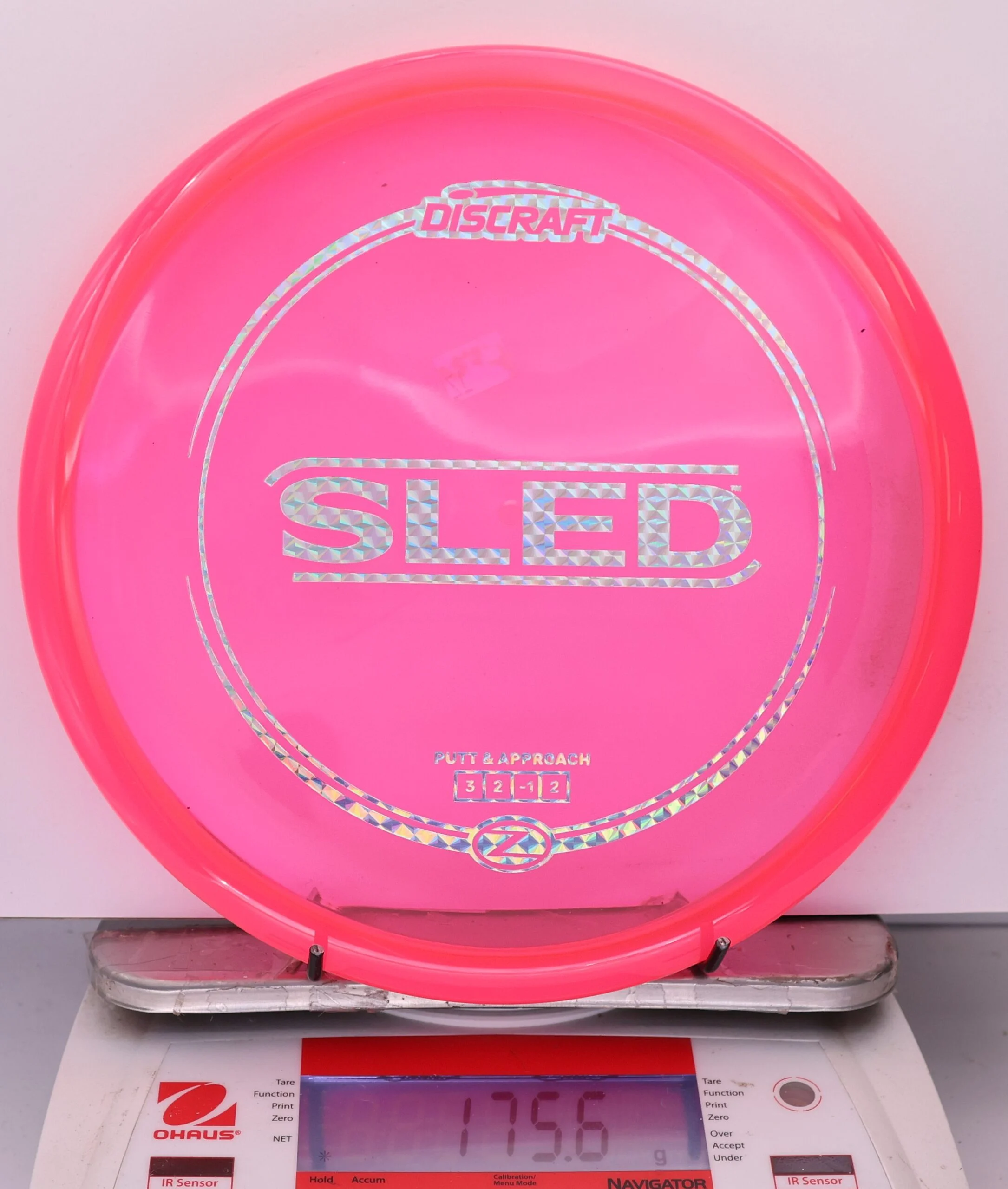 957698 Z Sled - #17 Pink, 176