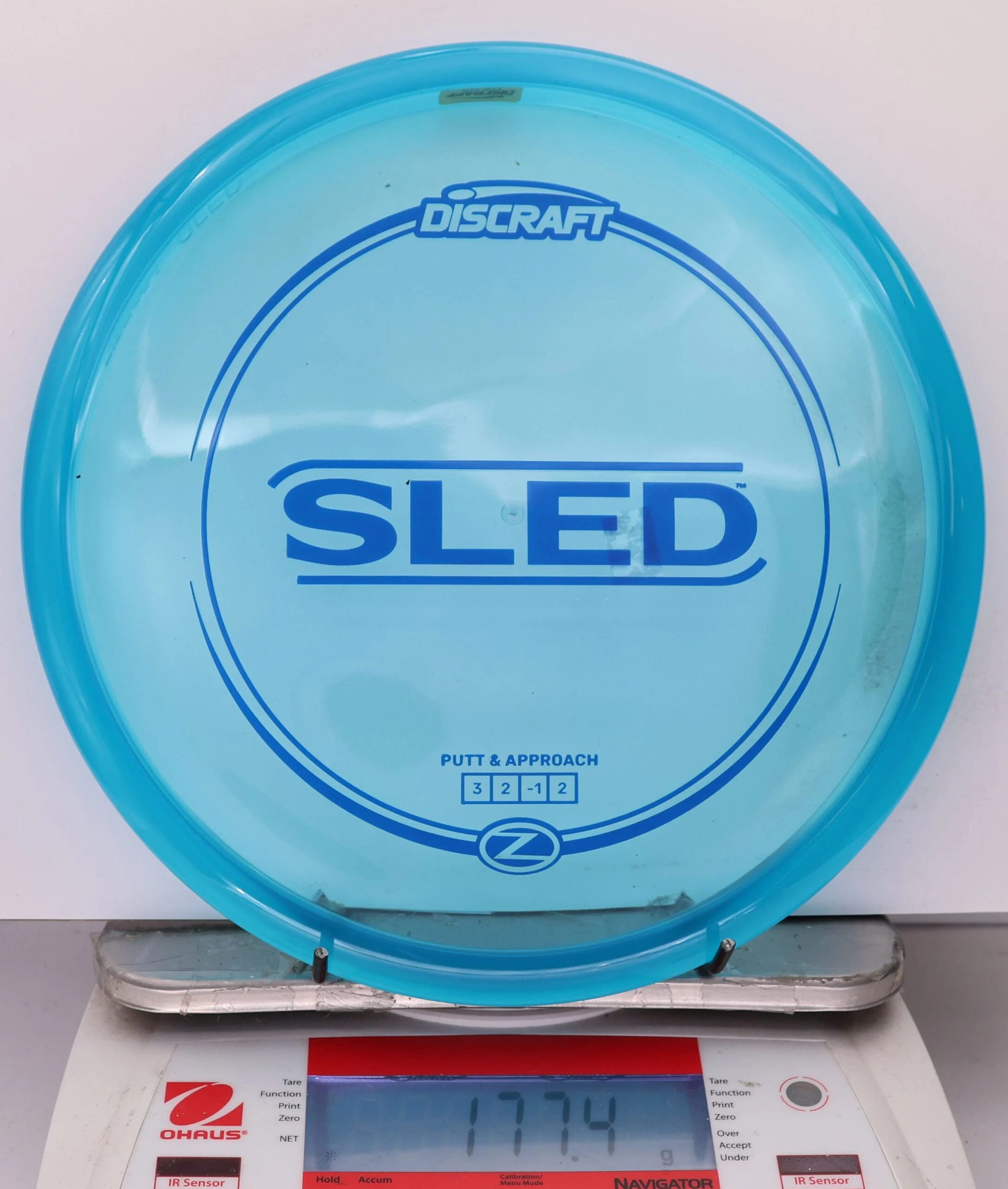 957850 Z Sled - #34 Blue, 177