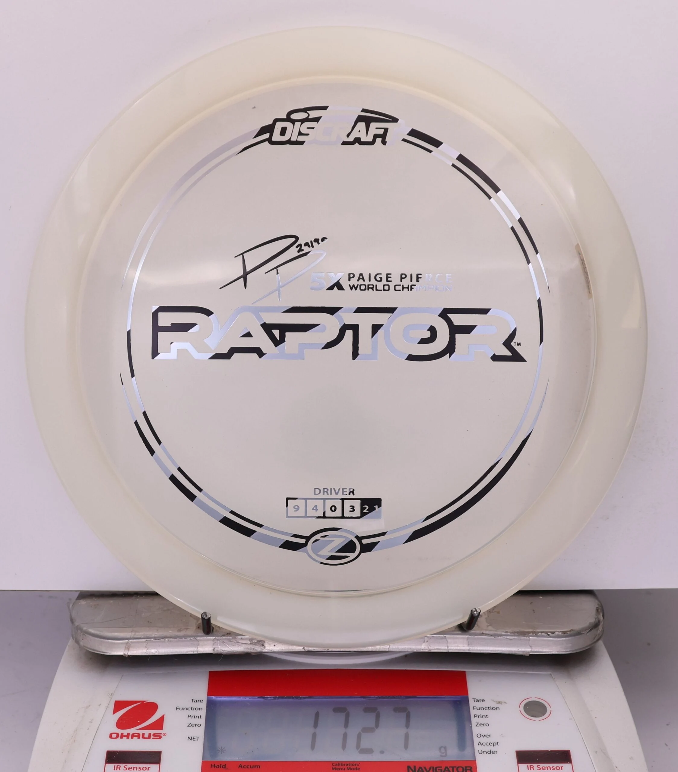 958512 Z Raptor, Paige Pierce 5X - #375 White, 173