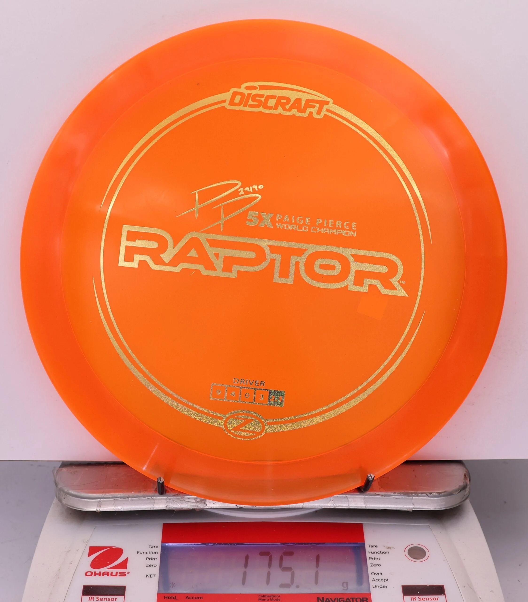 958514 Z Raptor, Paige Pierce 5X - #377 Orange, 175