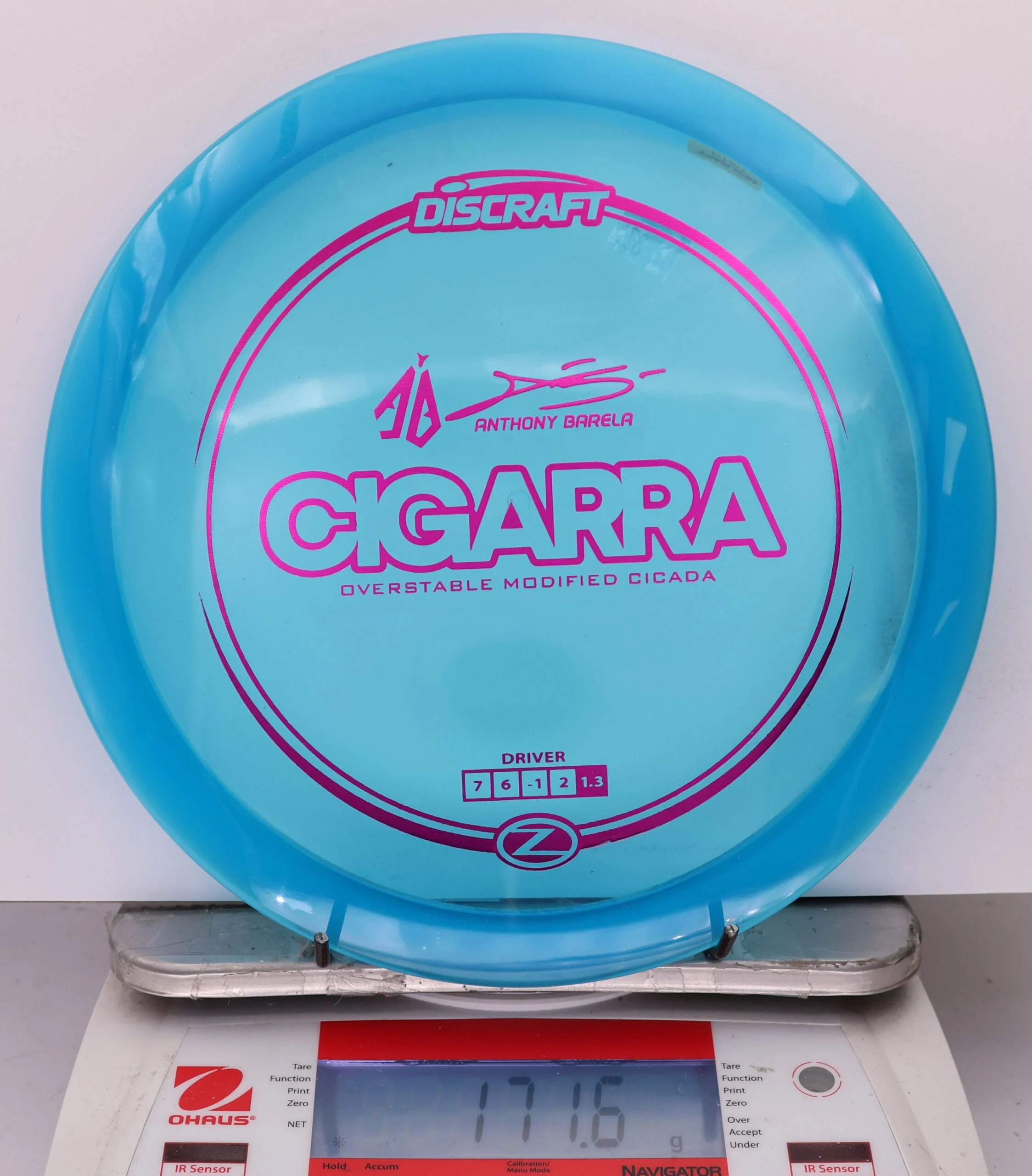 958707 Z Cigarra, Anthony Barrela - #375 Blue, 172