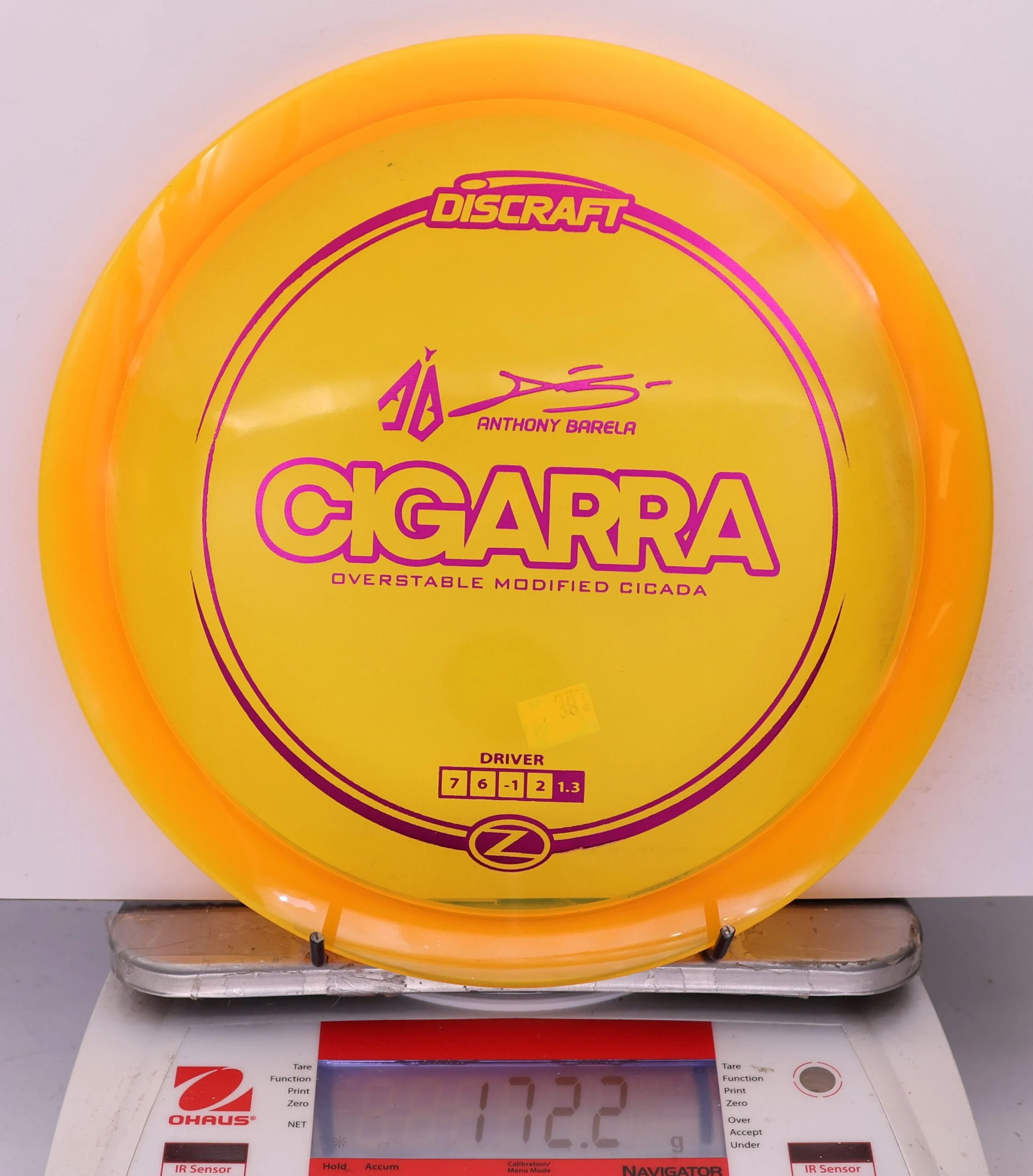 958718 Z Cigarra, Anthony Barrela - #381 LtOrange, 172