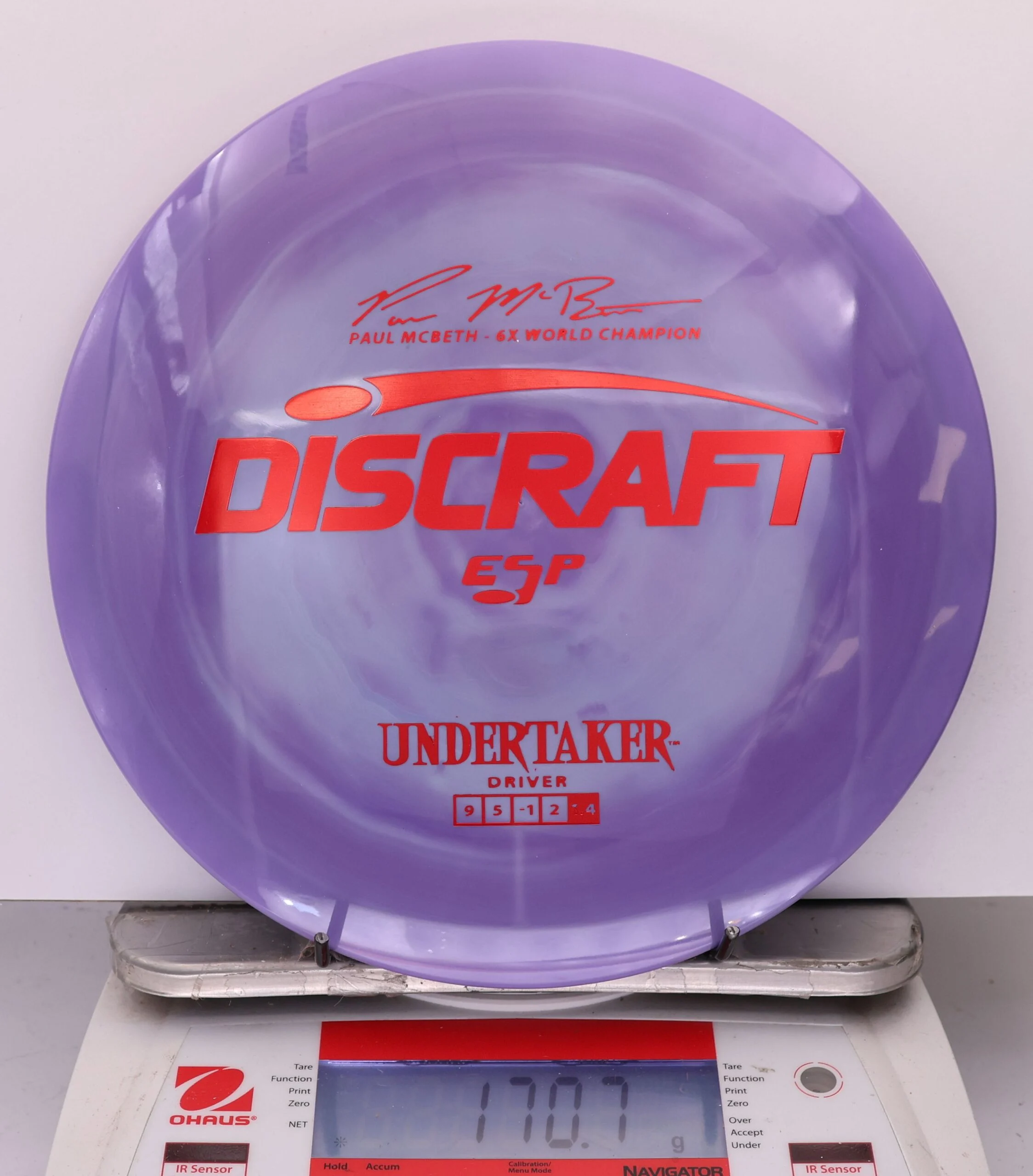 958820 ESP Undertaker, Paul McBeth 6X - #375 Purple, 171