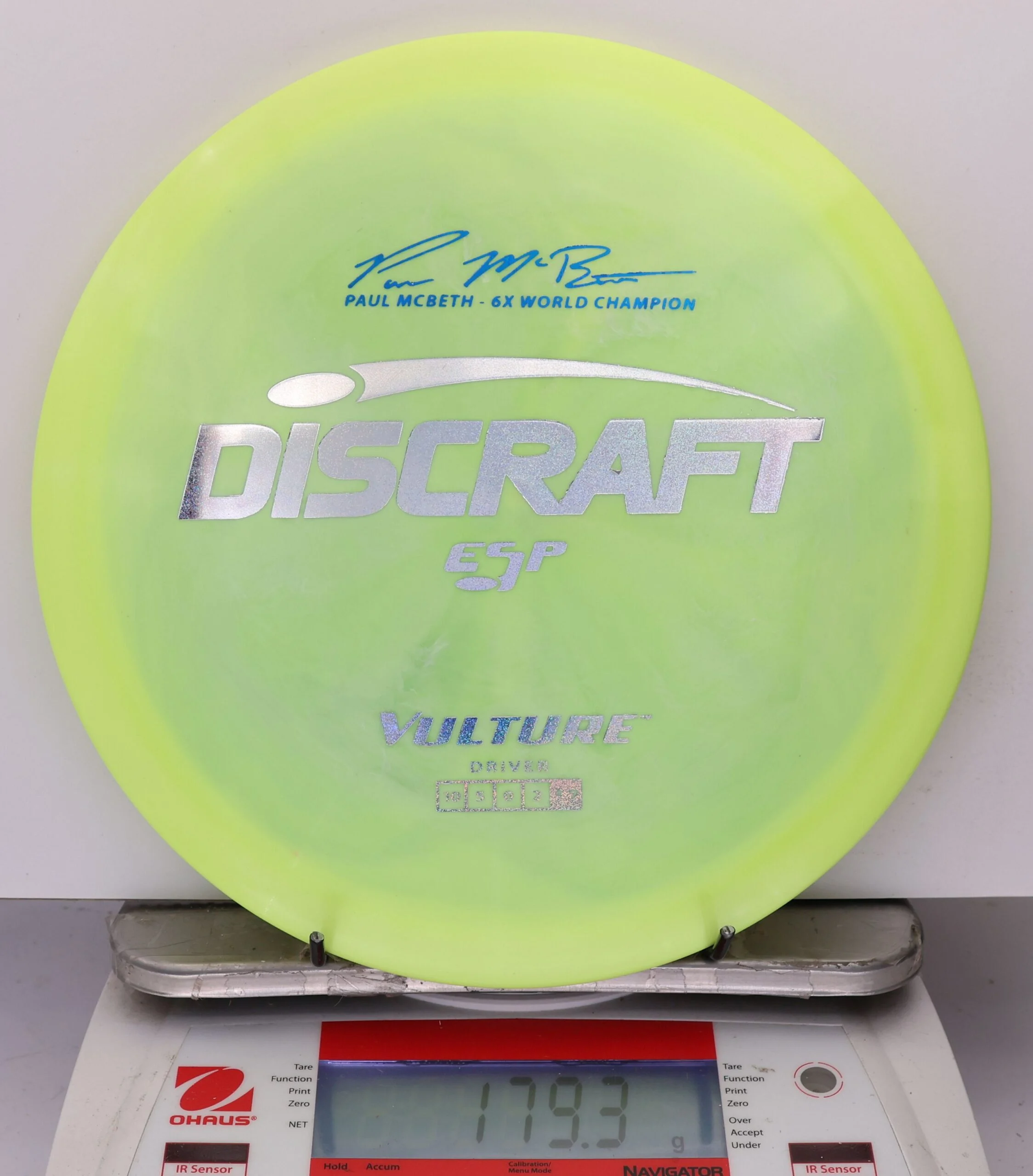 958880 ESP Vulture, Paul McBeth 6X - #376 NYellow, 179