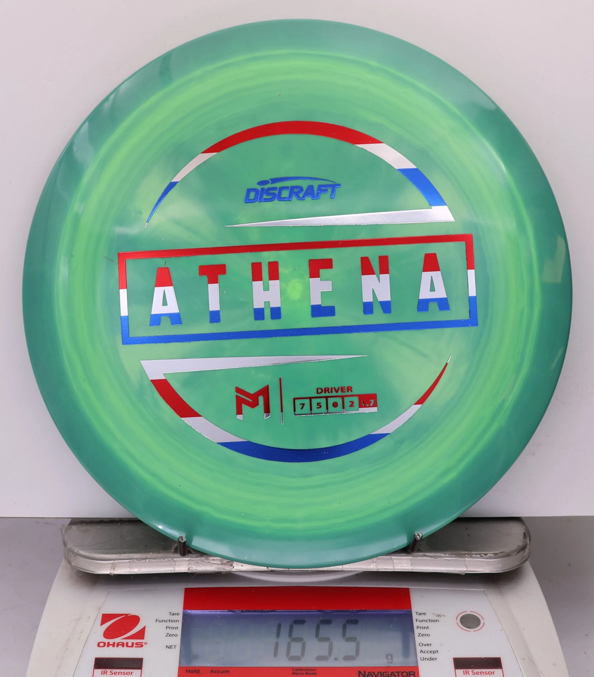 958911 ESP Athena, Paul McBeth - #378 Green, 166