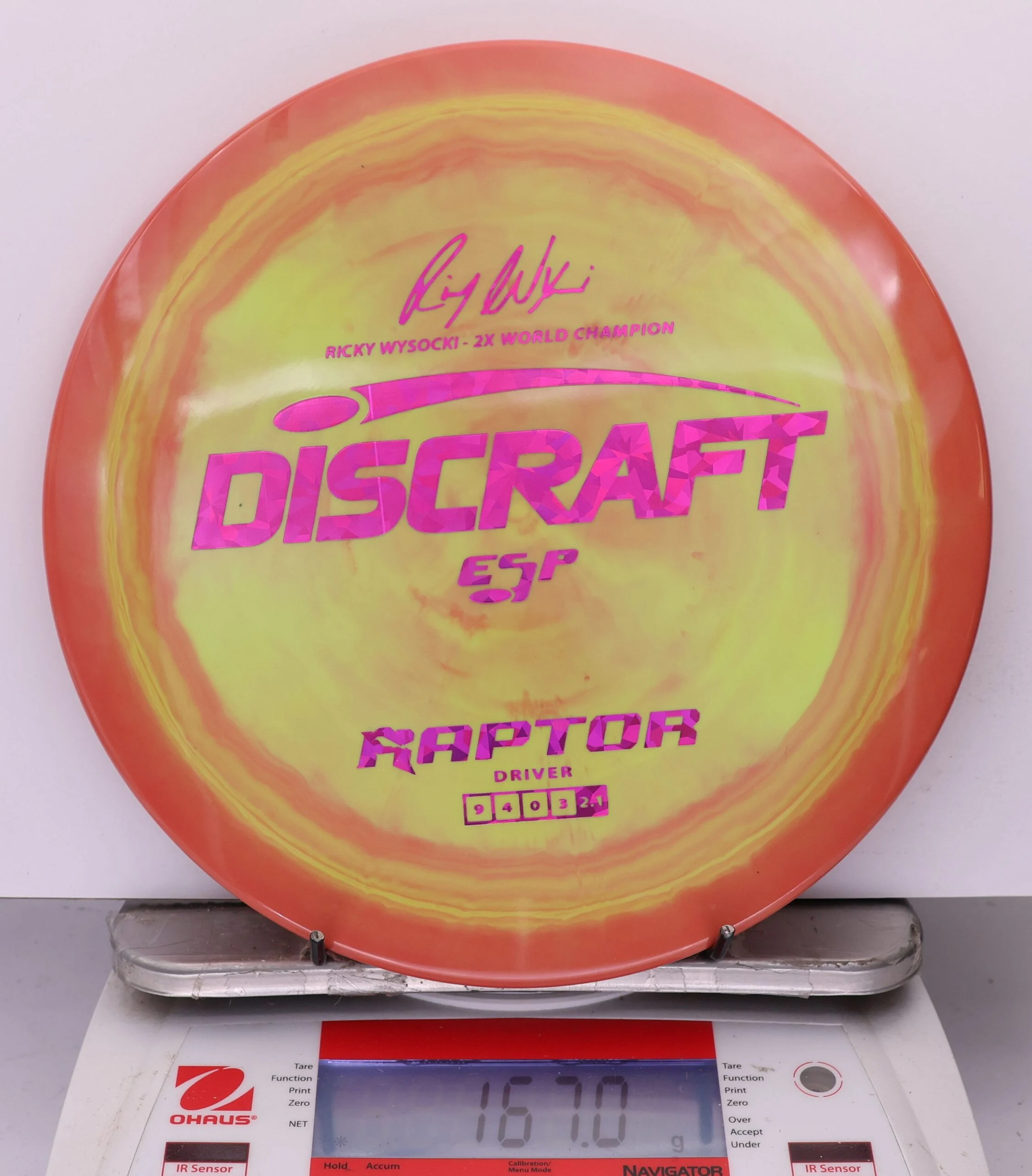 959016 ESP Raptor, Ricky Wysocki 2X - #376 OrangeYellow, 167