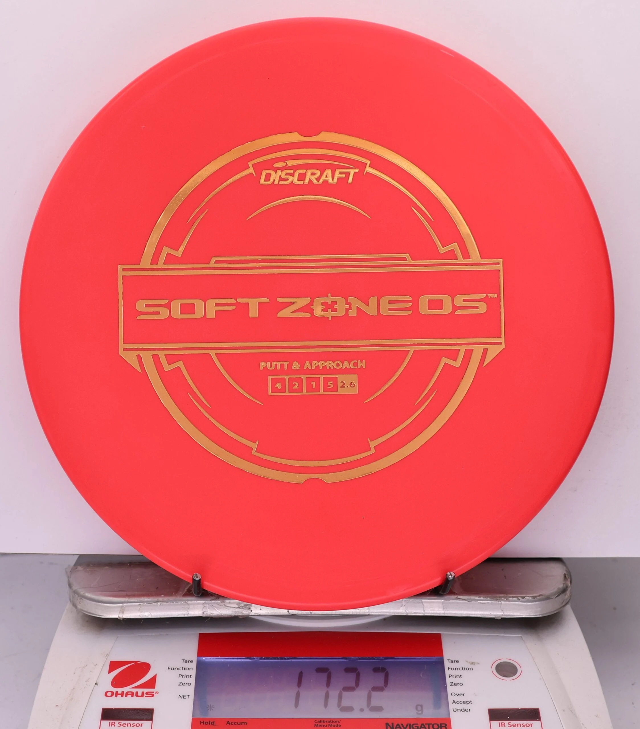 959410 Putter Line Soft Zone OS - #375 Red, 172