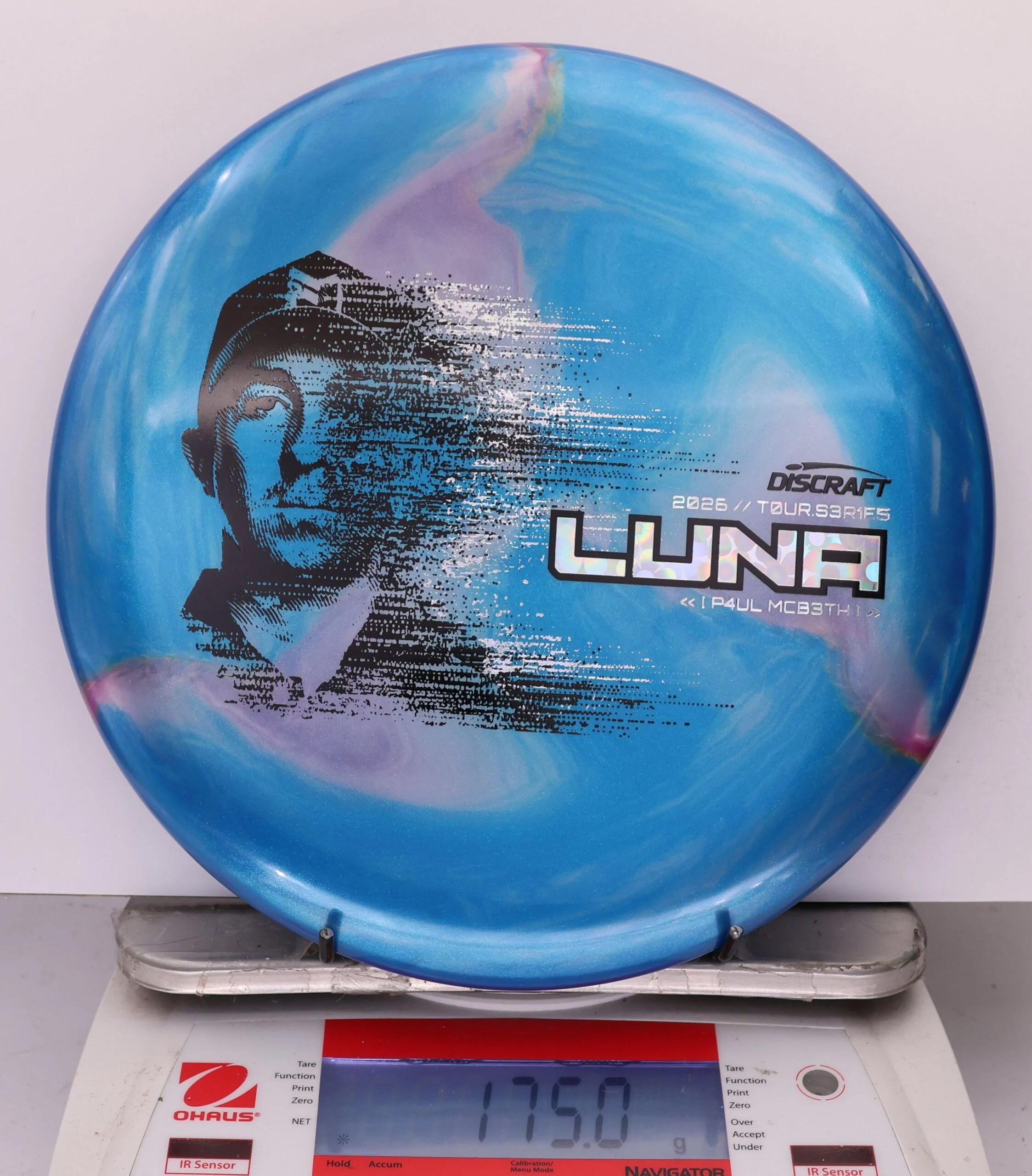 959741 Big Z Titanium Luna, Paul McBeth 2026 Tour Series - #376 BluePurple, 175