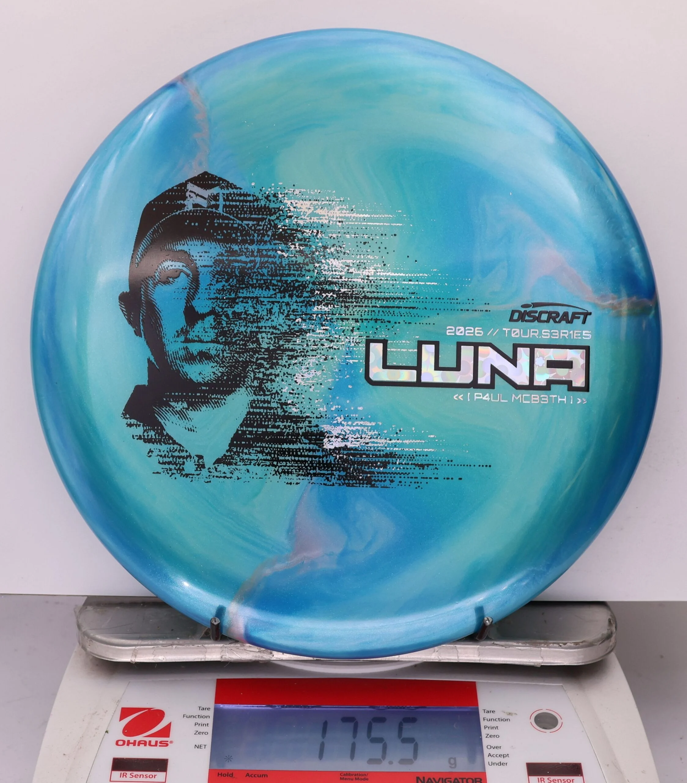 959742 Big Z Titanium Luna, Paul McBeth 2026 Tour Series - #377 Blue, 176