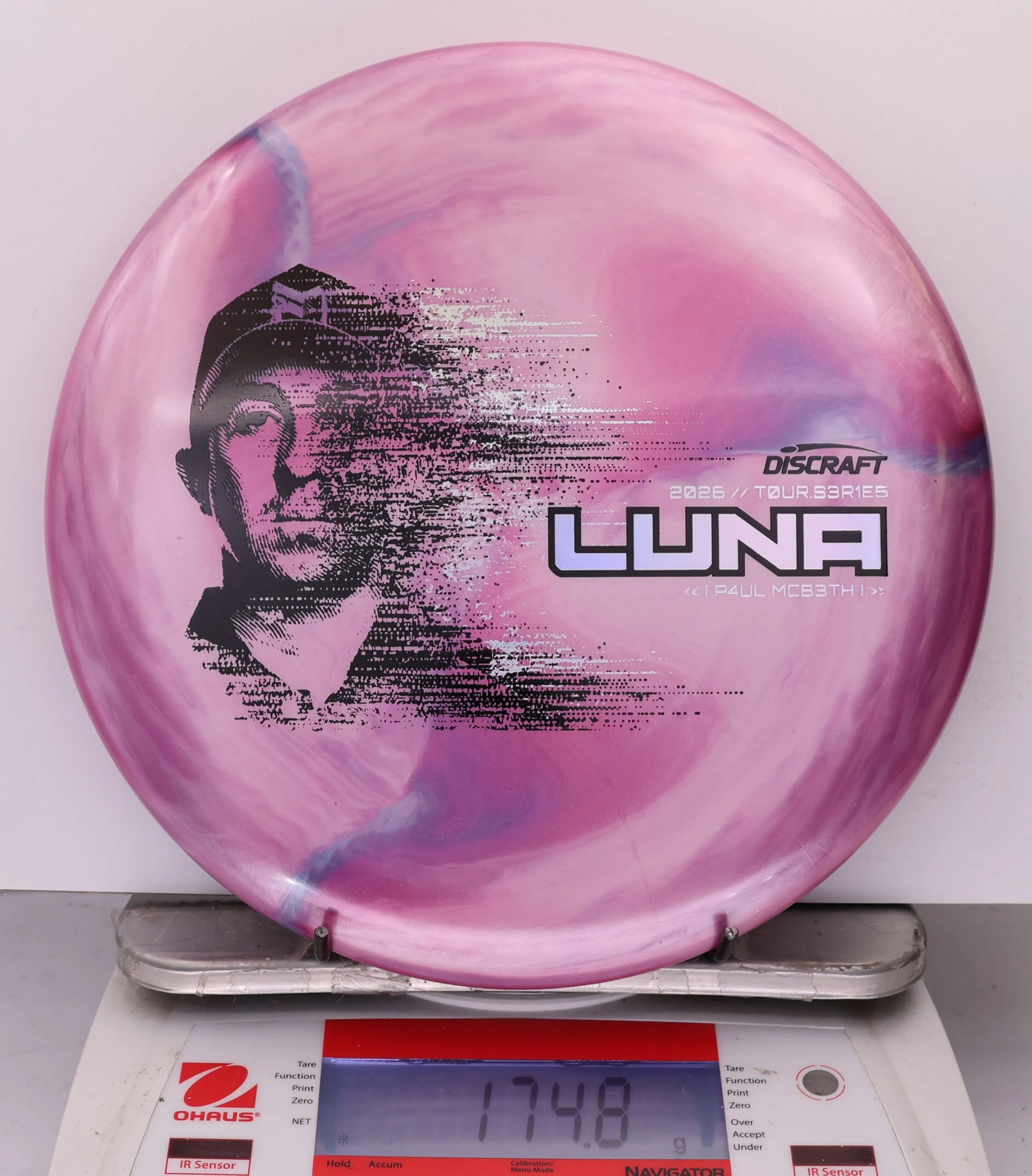 959794 Big Z Titanium Luna, Paul McBeth 2026 Tour Series - #389 Magenta, 175