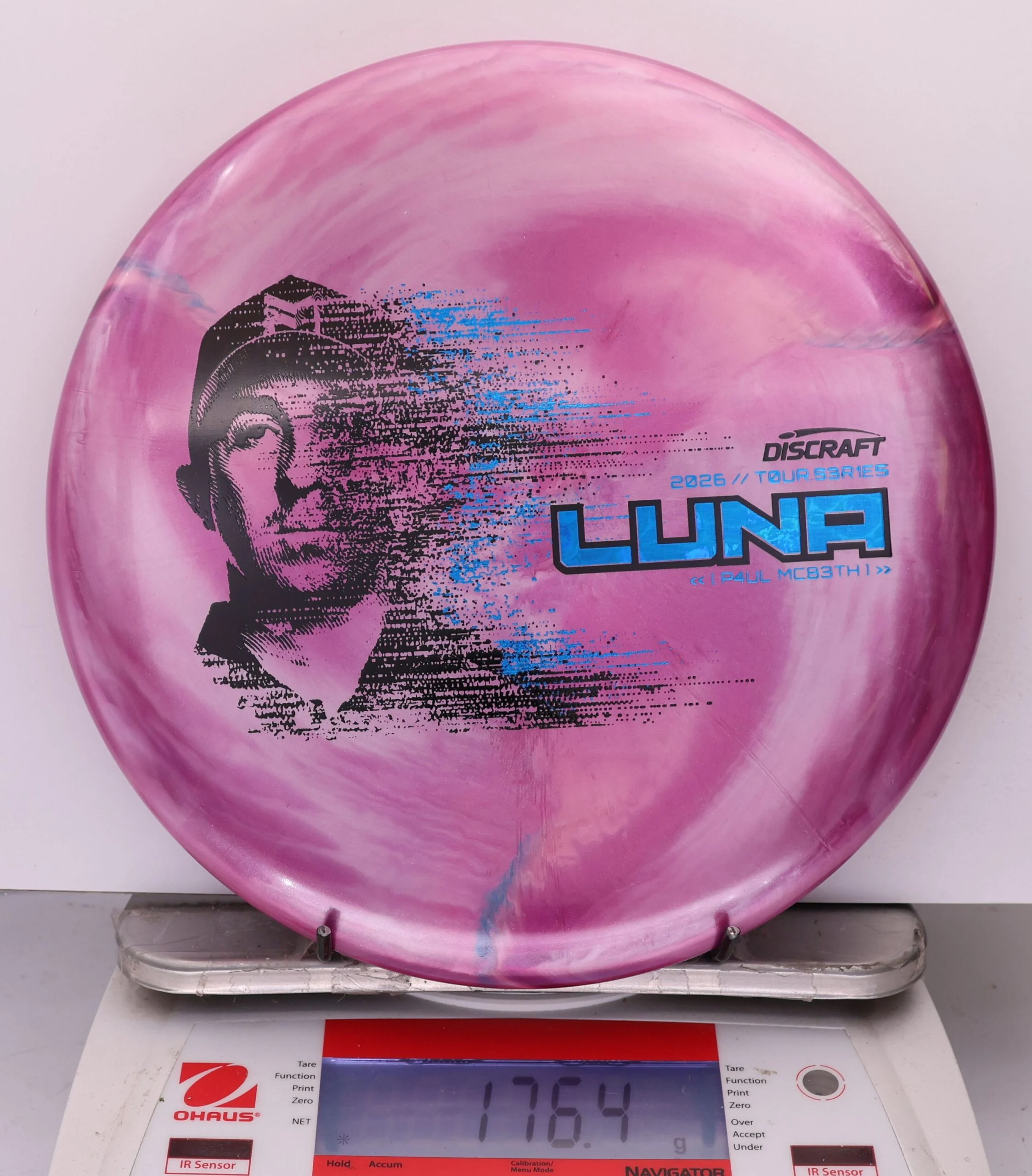 959815 Big Z Titanium Luna, Paul McBeth 2026 Tour Series - #390 Magenta, 176