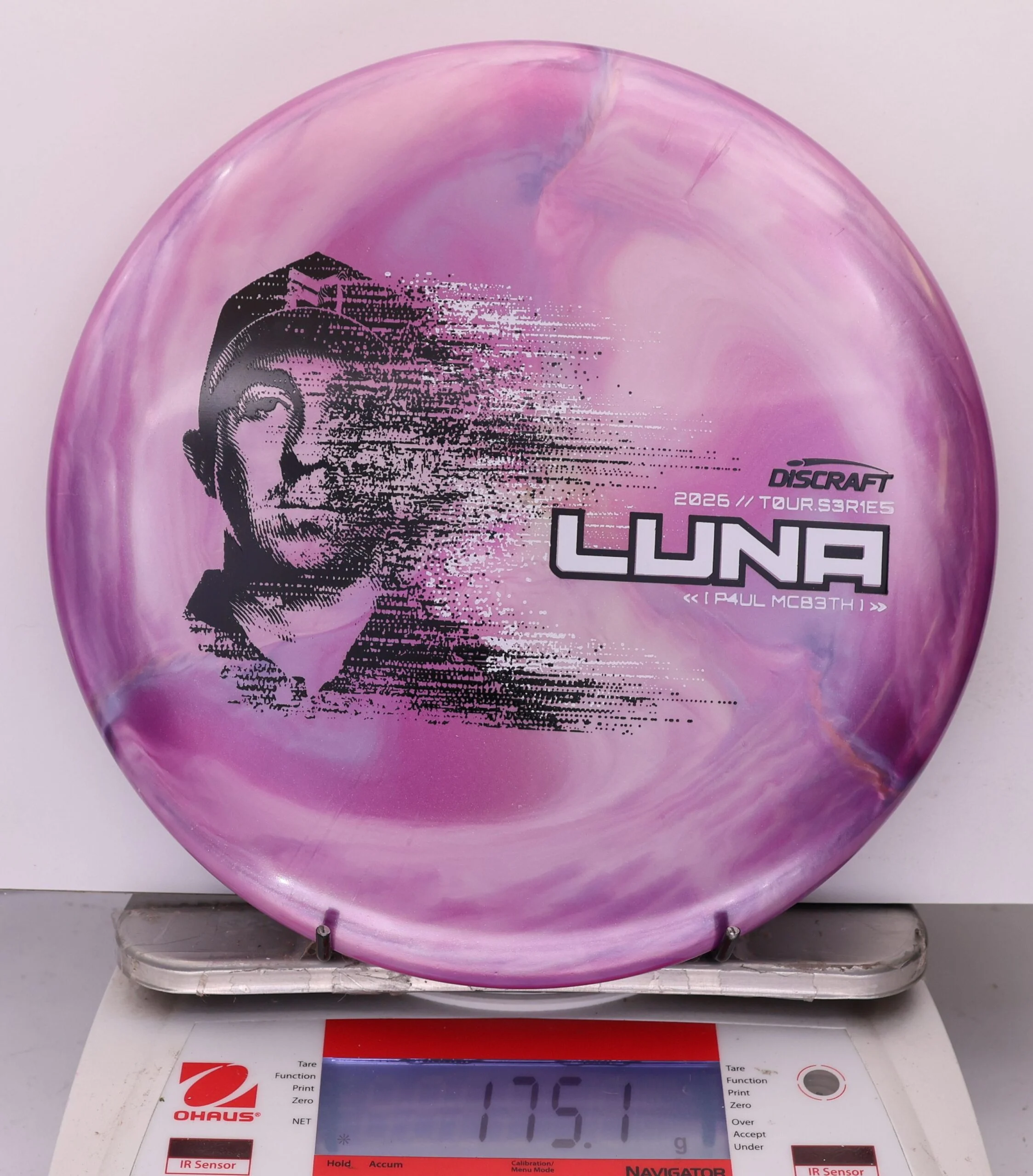 959816 Big Z Titanium Luna, Paul McBeth 2026 Tour Series - #391 Magenta, 175