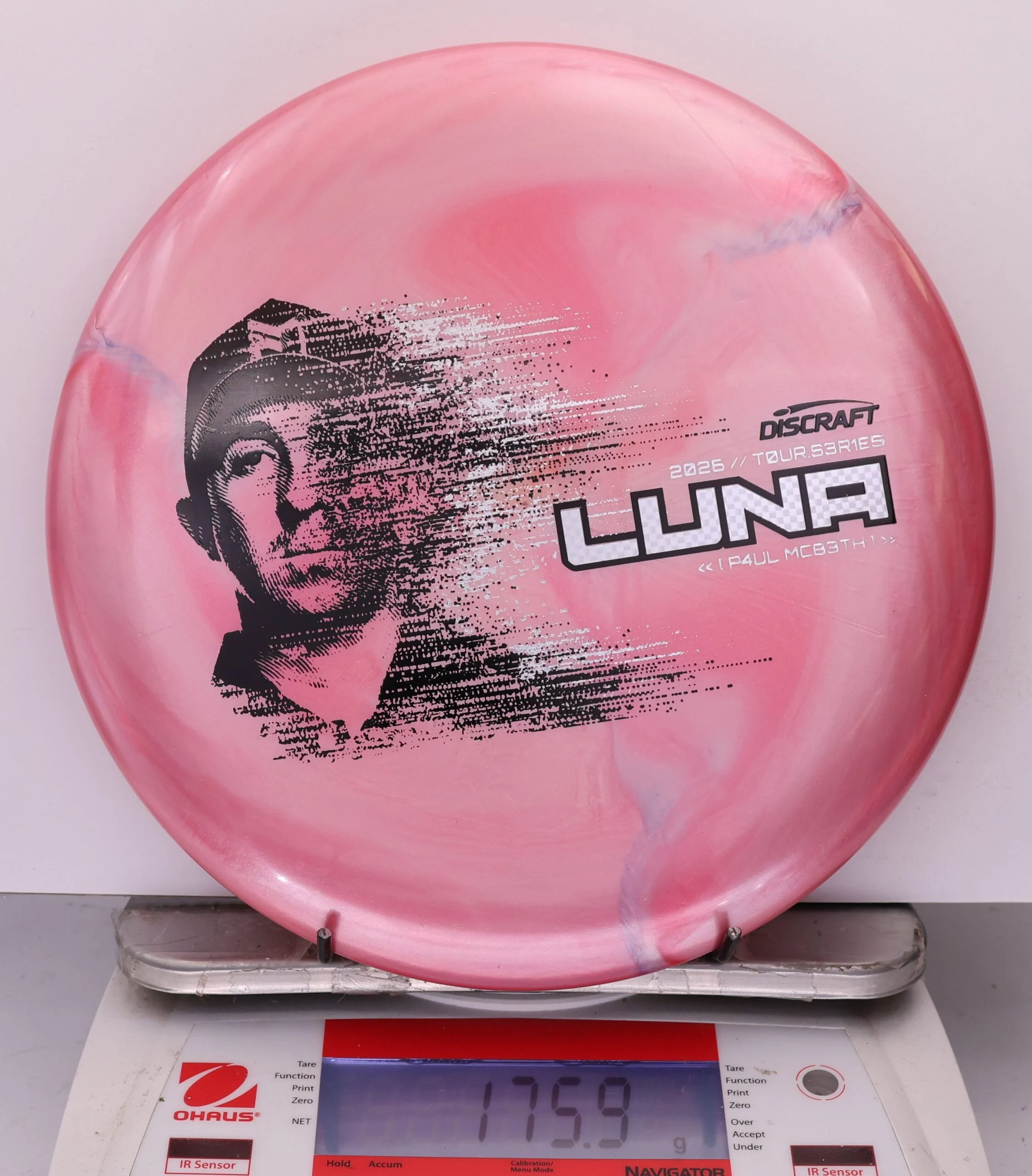 959844 Big Z Titanium Luna, Paul McBeth 2026 Tour Series - #399 Pinkish, 176
