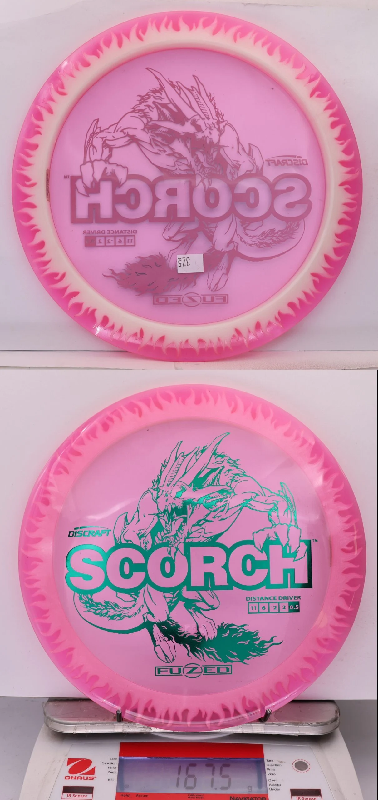 960029 FuZed Line Scorch, Flame - #375 Pink-Cream, 168